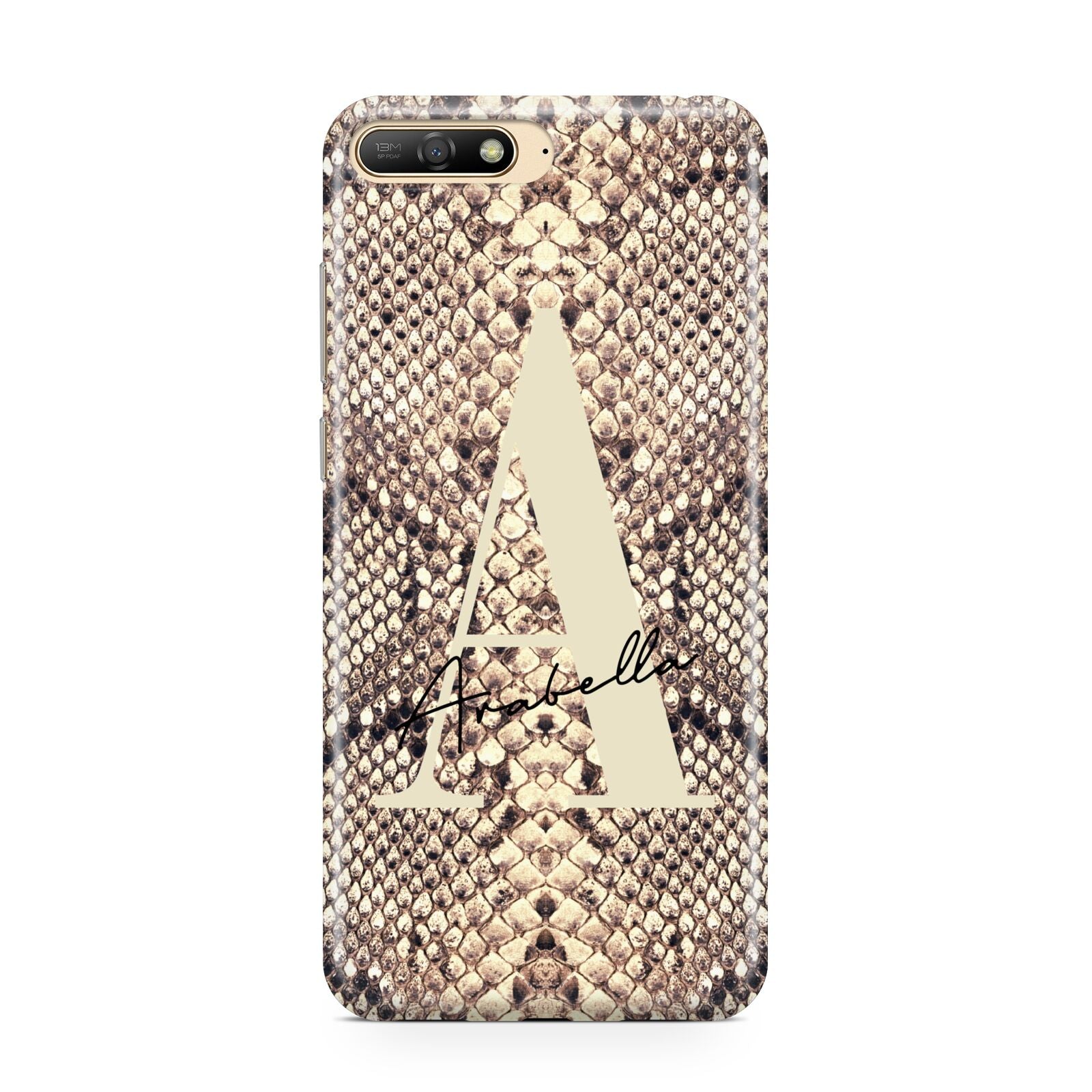 Personalised Snake Skin Effect Huawei Y6 2018