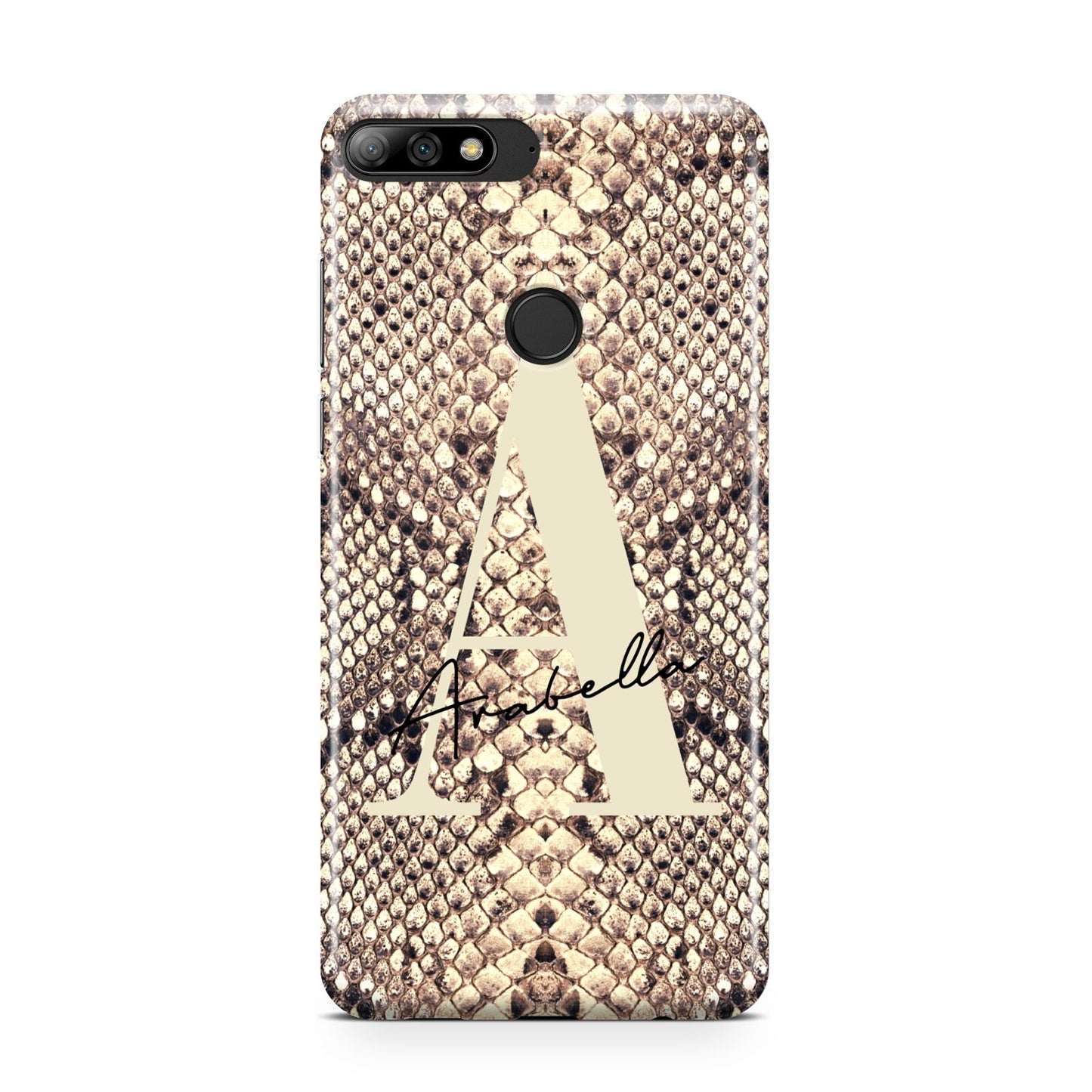 Personalised Snake Skin Effect Huawei Y7 2018