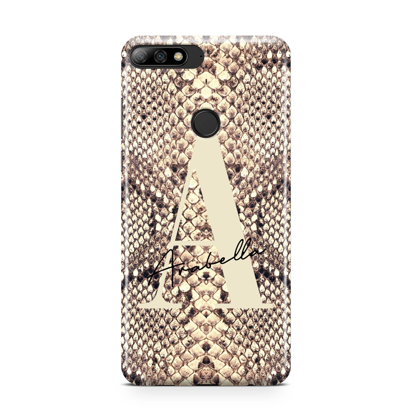 Personalised Snake Skin Effect Huawei Y7 2018