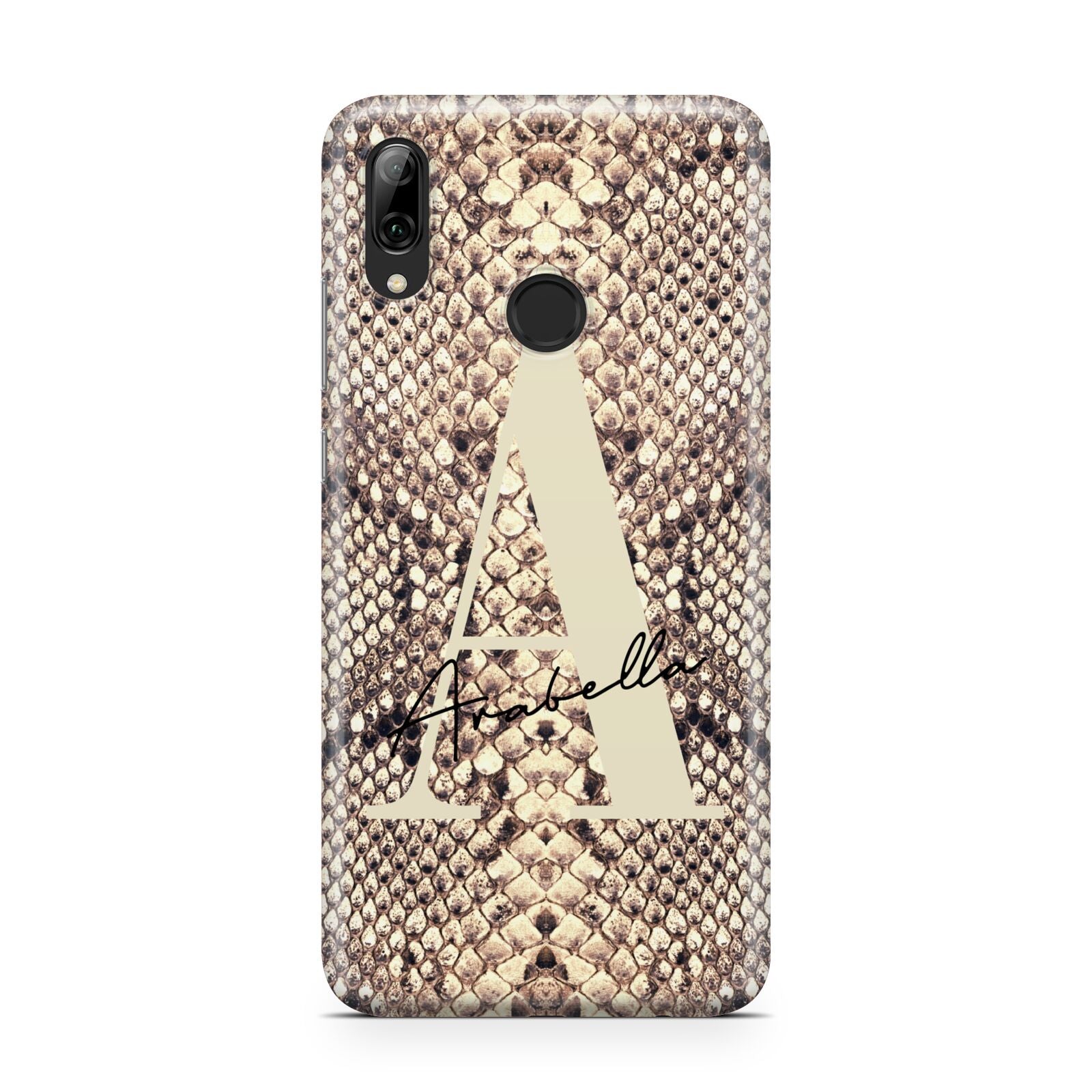 Personalised Snake Skin Effect Huawei Y7 2019