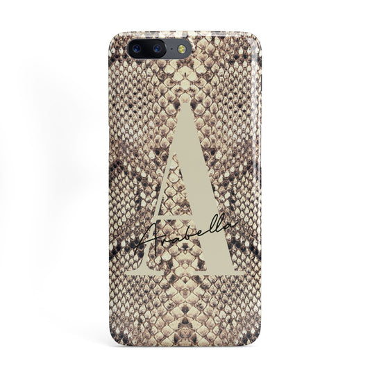 Personalised Snake Skin Effect OnePlus Case