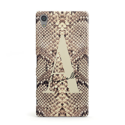 Personalised Snake Skin Effect Sony Xperia Case