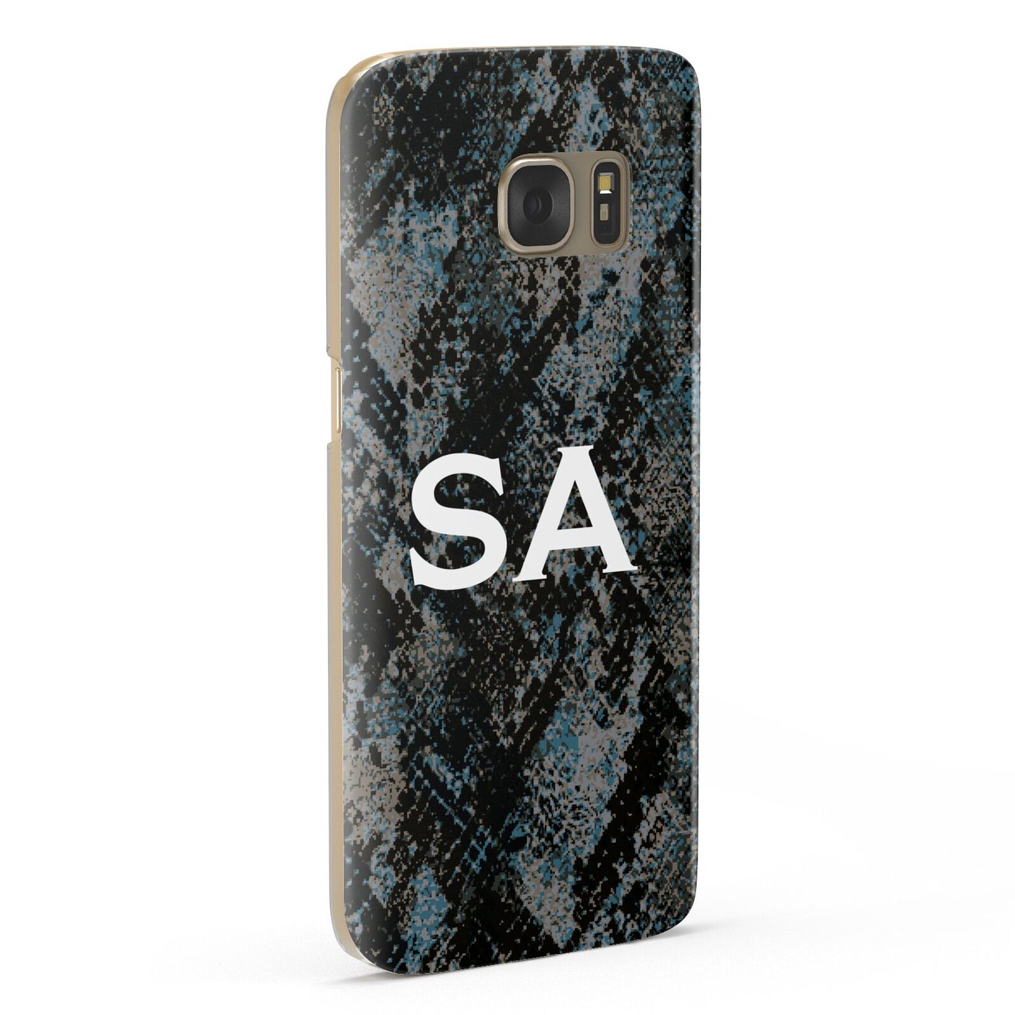 Personalised Snakeskin Effect Samsung Galaxy Case Fourty Five Degrees