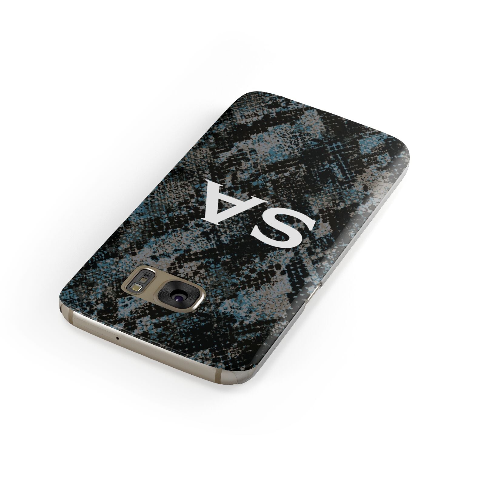 Personalised Snakeskin Effect Samsung Galaxy Case Front Close Up