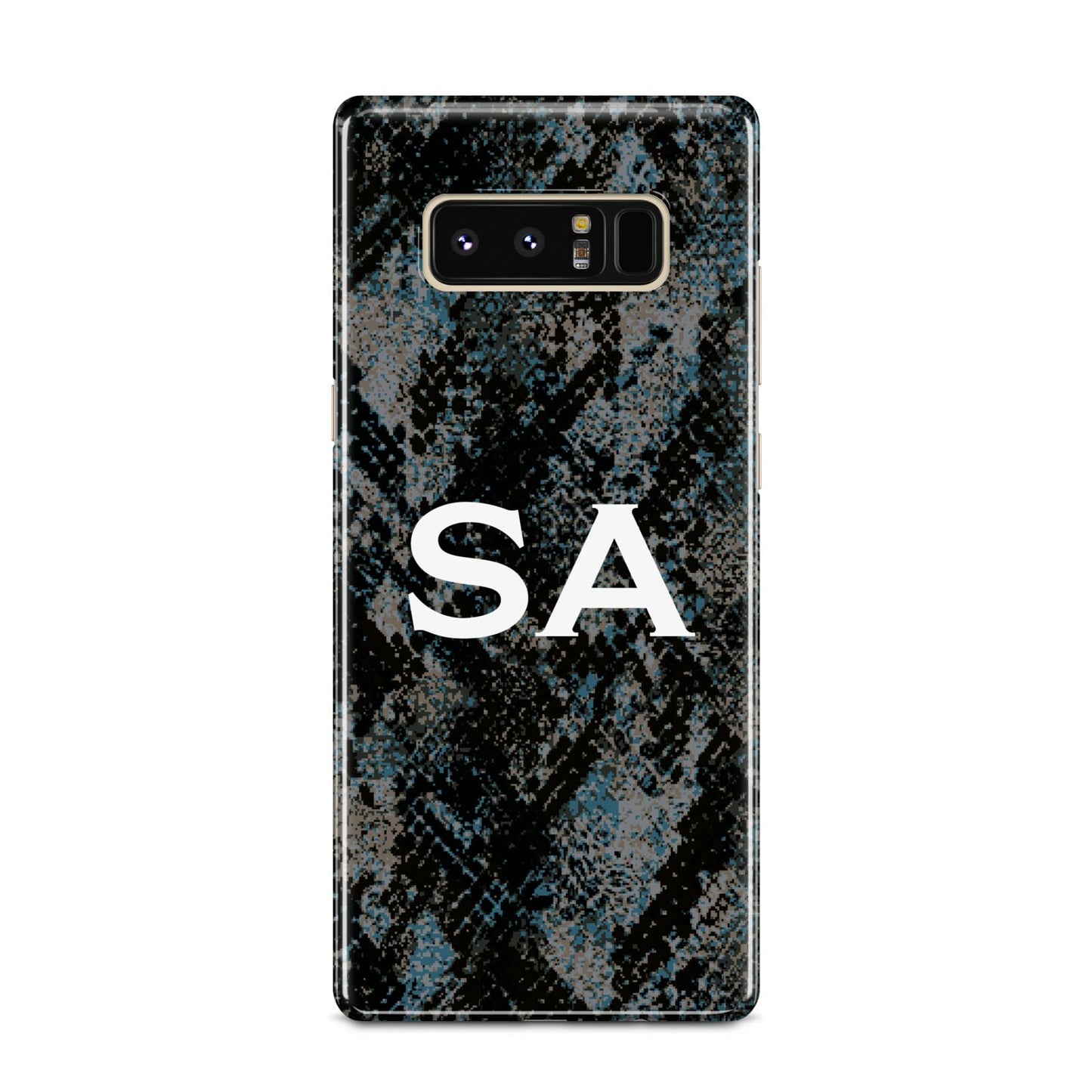 Personalised Snakeskin Effect Samsung Galaxy Note 8 Case