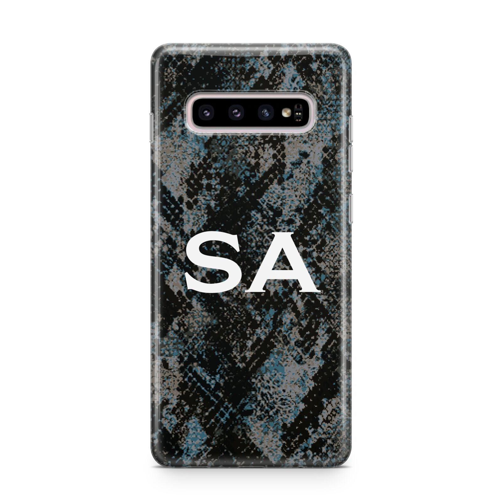 Personalised Snakeskin Effect Samsung Galaxy S10 Plus Case