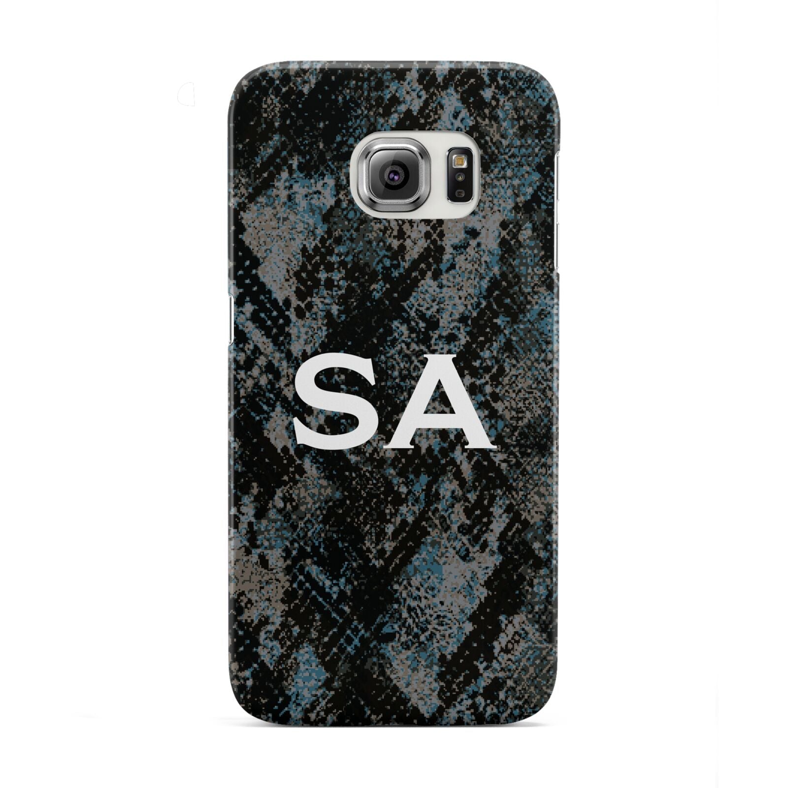 Personalised Snakeskin Effect Samsung Galaxy S6 Edge Case