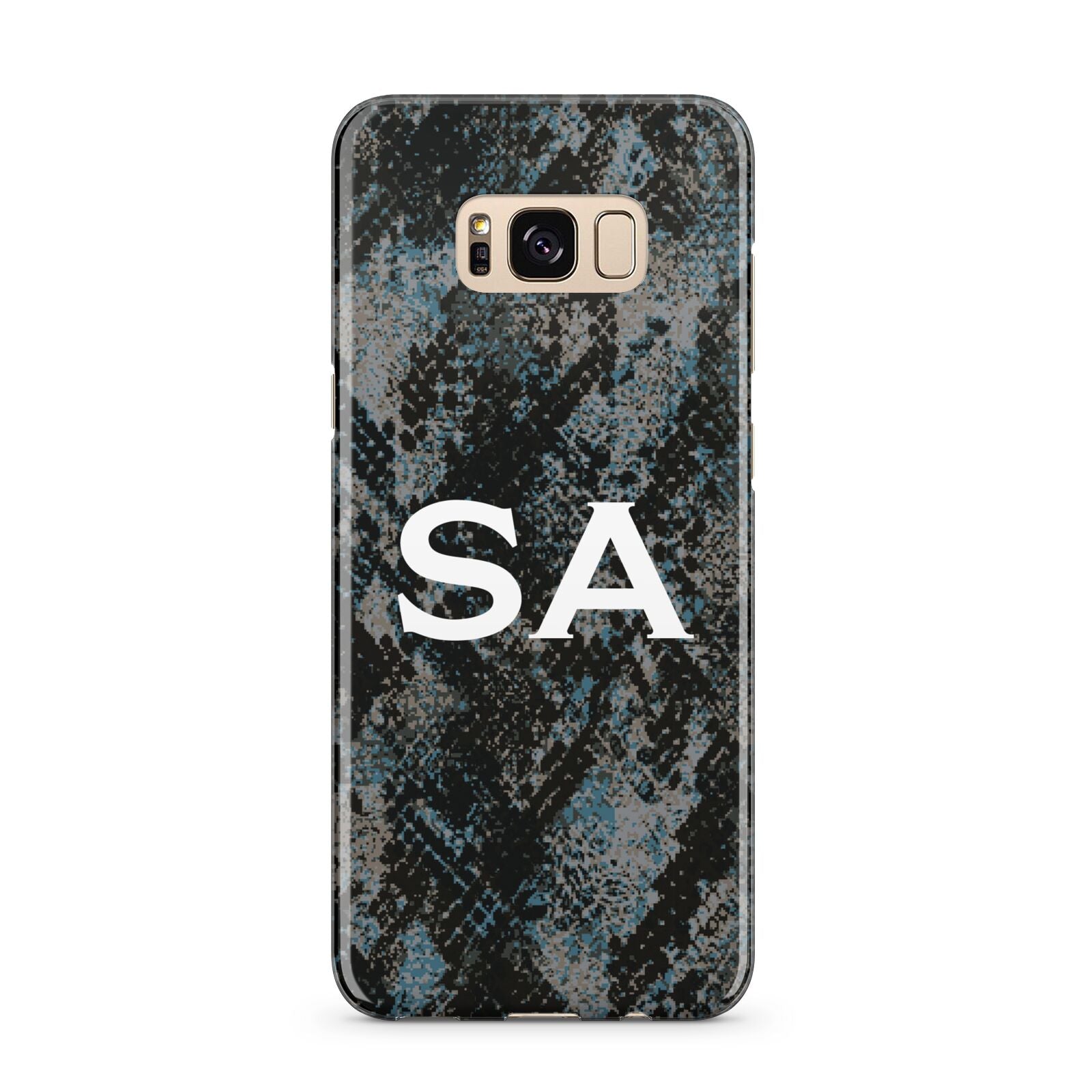 Personalised Snakeskin Effect Samsung Galaxy S8 Plus Case