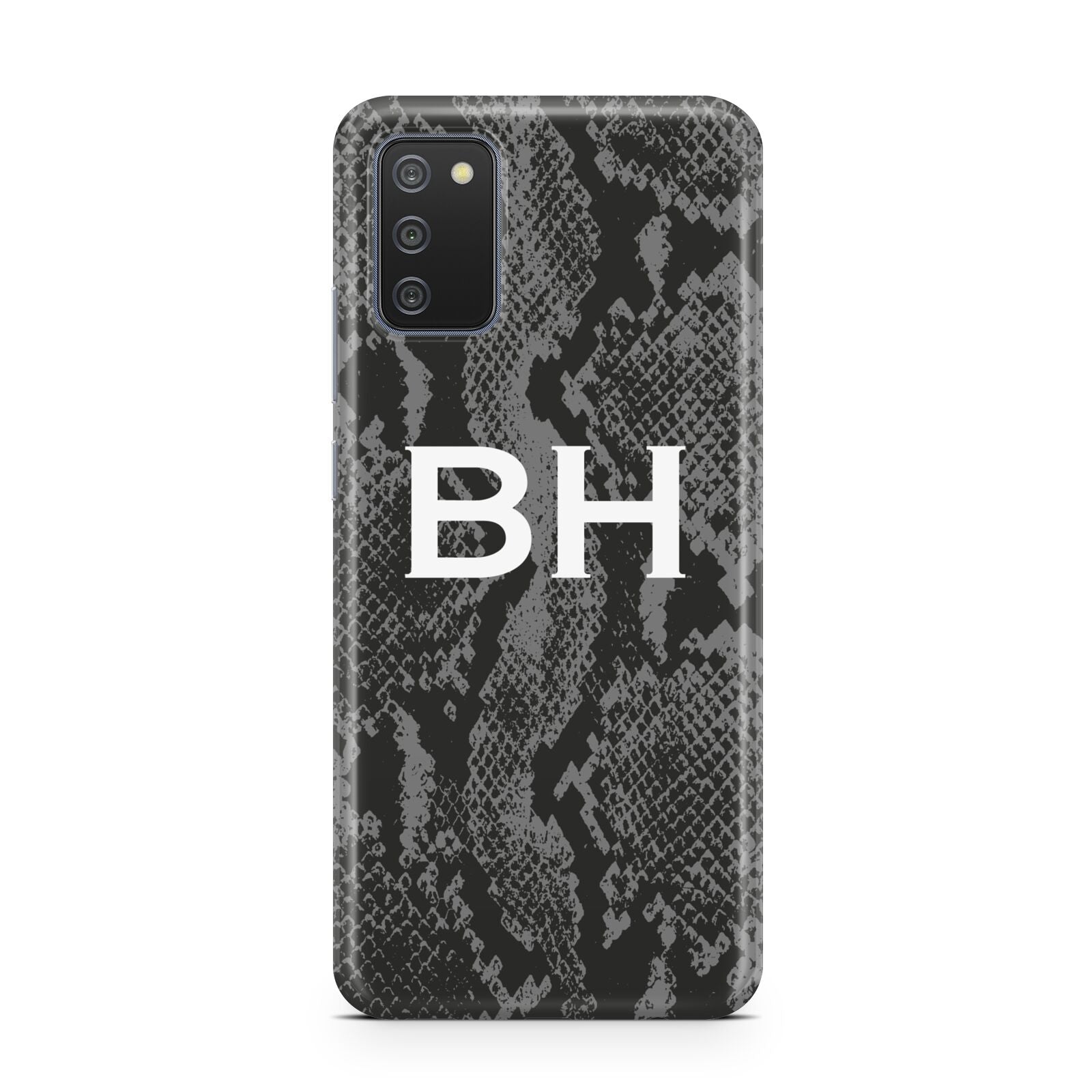 Personalised Snakeskin Samsung A02s Case