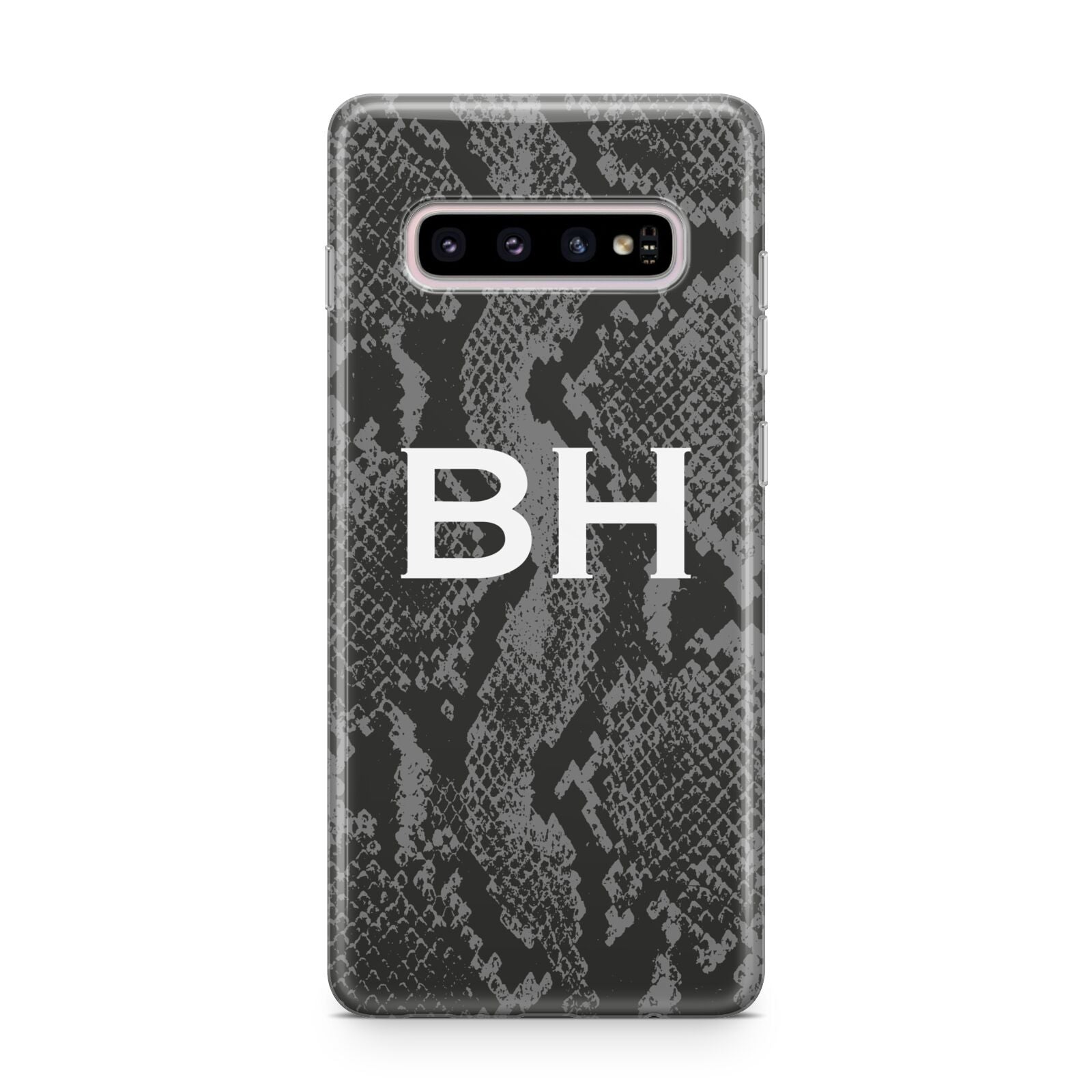 Personalised Snakeskin Samsung Galaxy S10 Plus Case