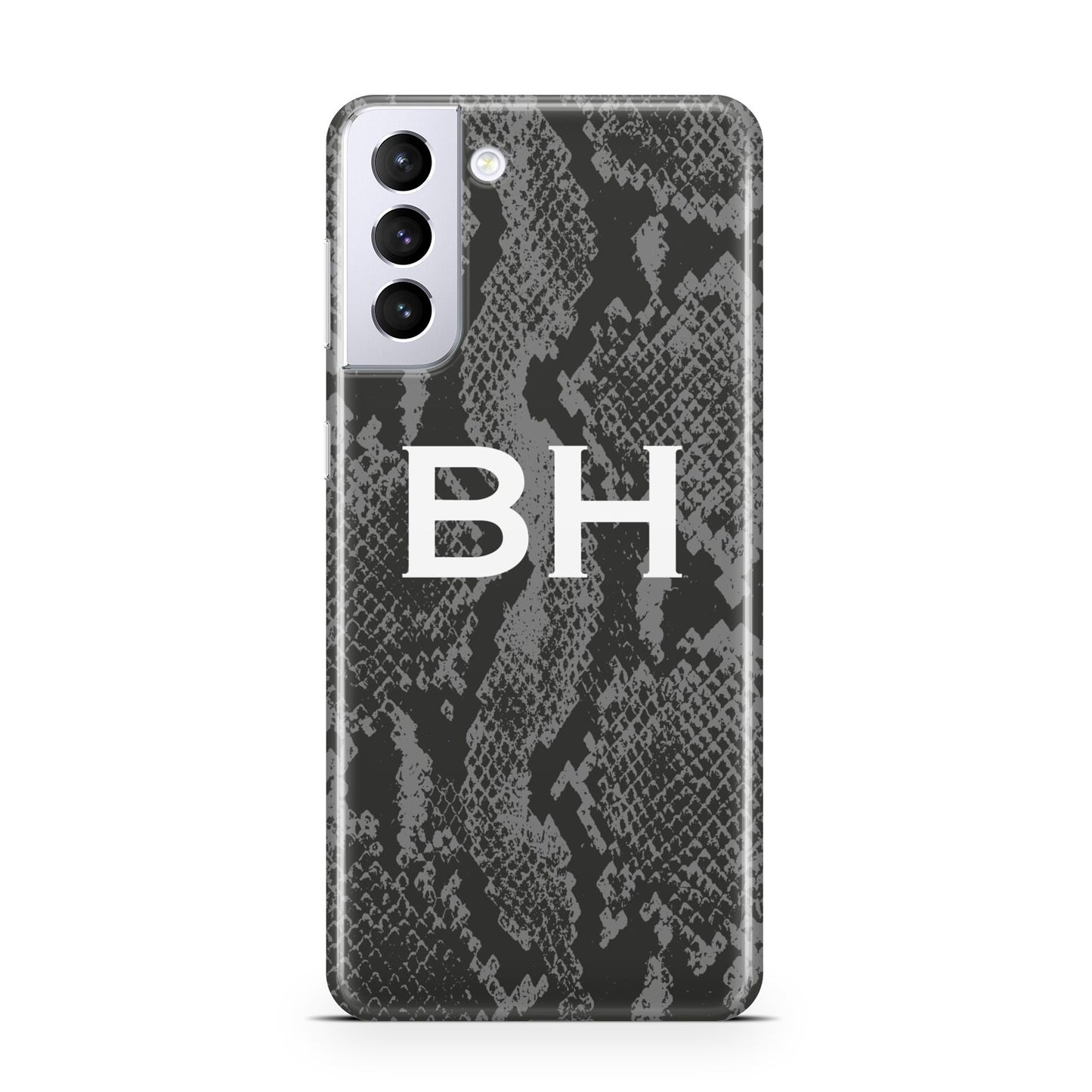 Personalised Snakeskin Samsung S21 Plus Case