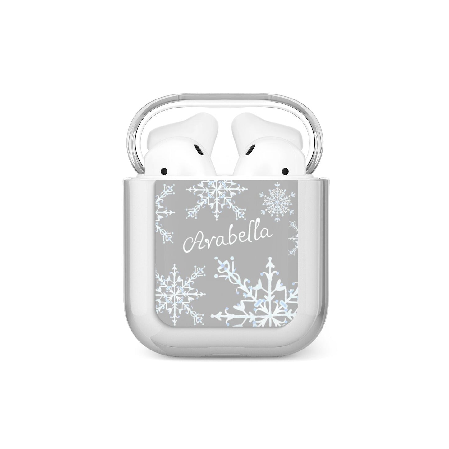 Personalised Snowflake AirPods Case