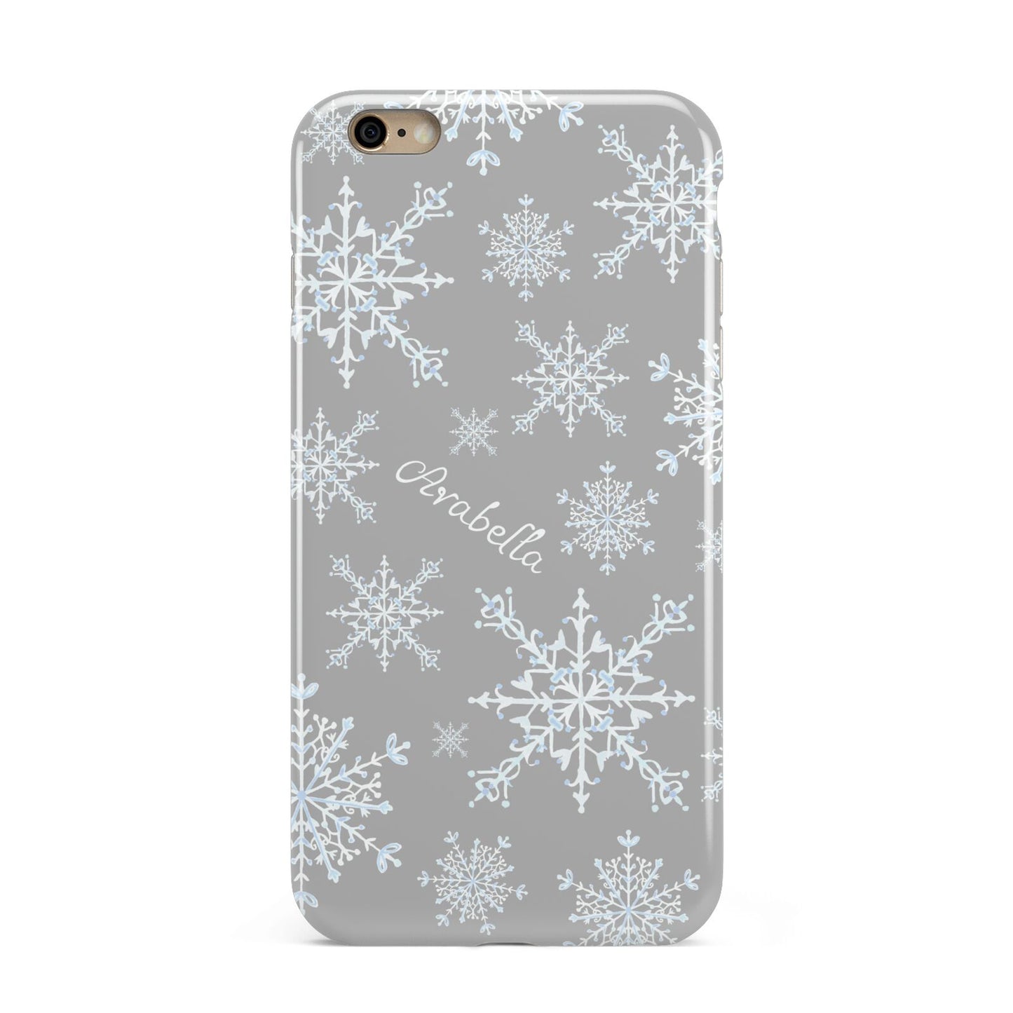 Personalised Snowflake Apple iPhone 6 Plus 3D Tough Case