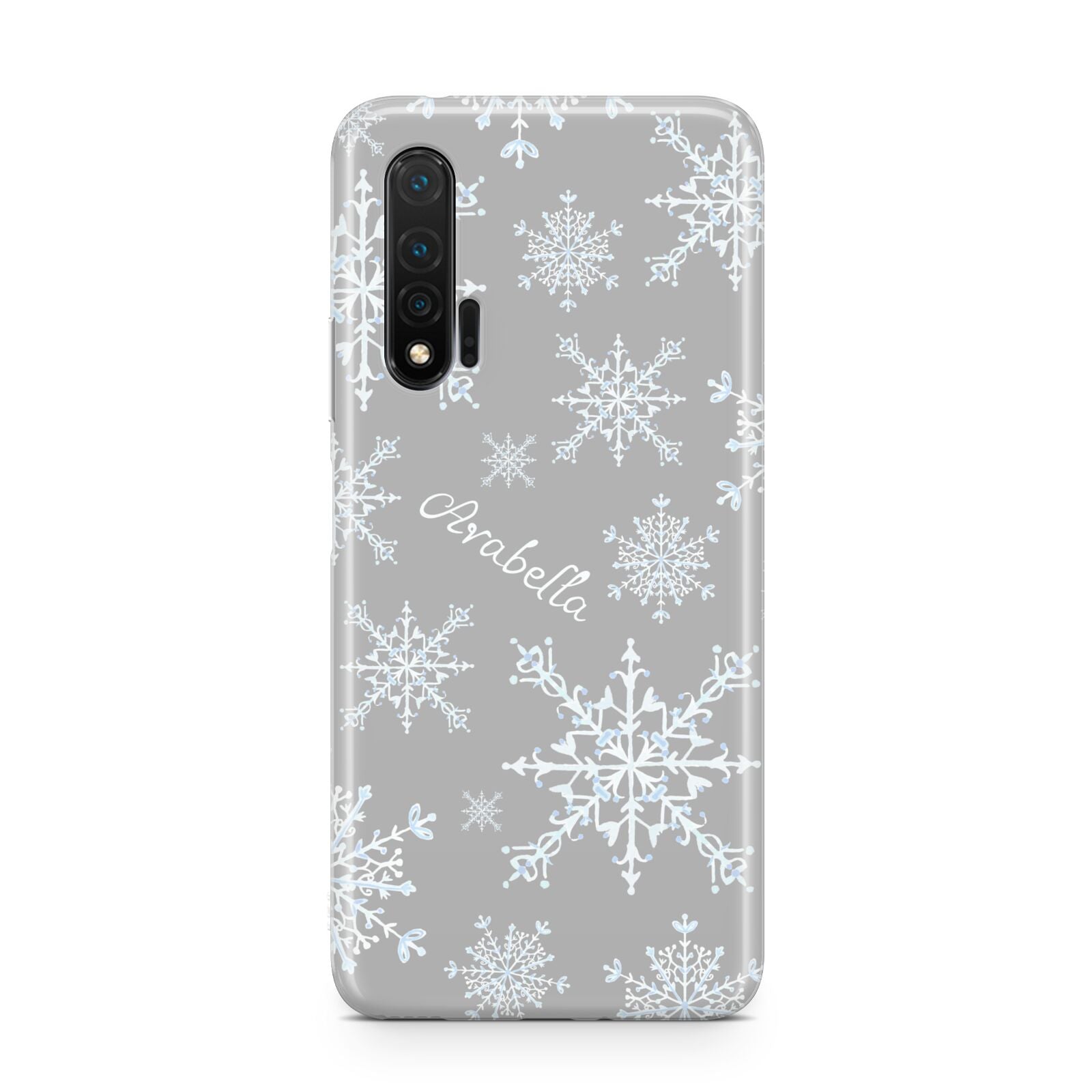 Personalised Snowflake Huawei Nova 6 Phone Case