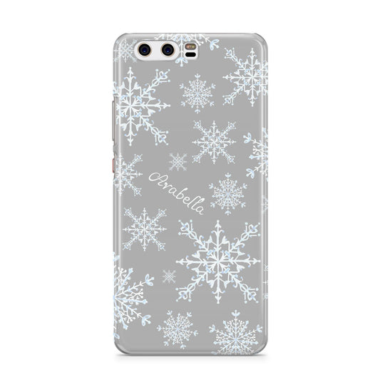 Personalised Snowflake Huawei P10 Phone Case