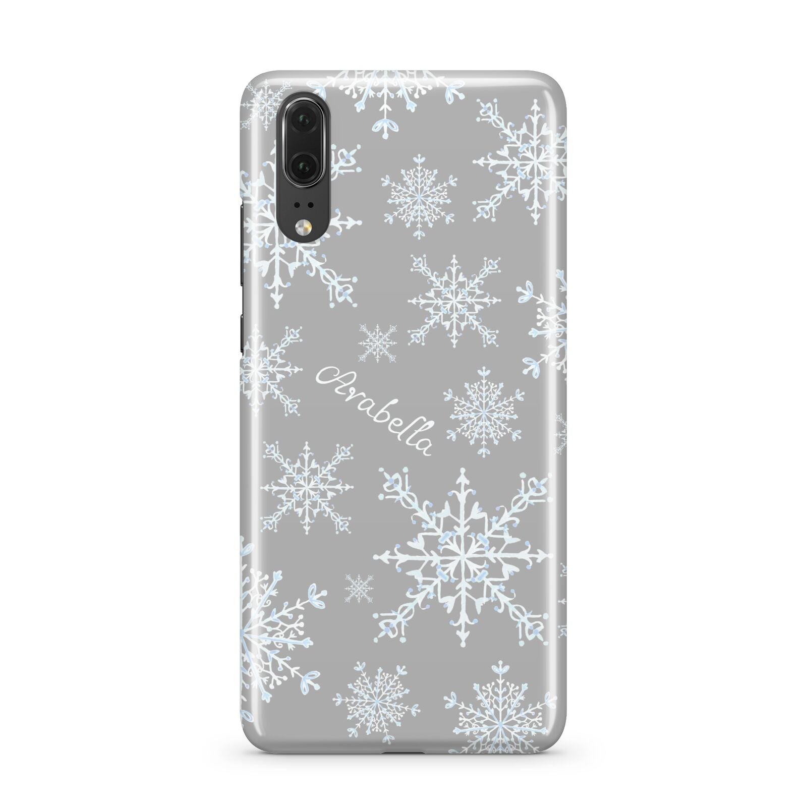 Personalised Snowflake Huawei P20 Phone Case