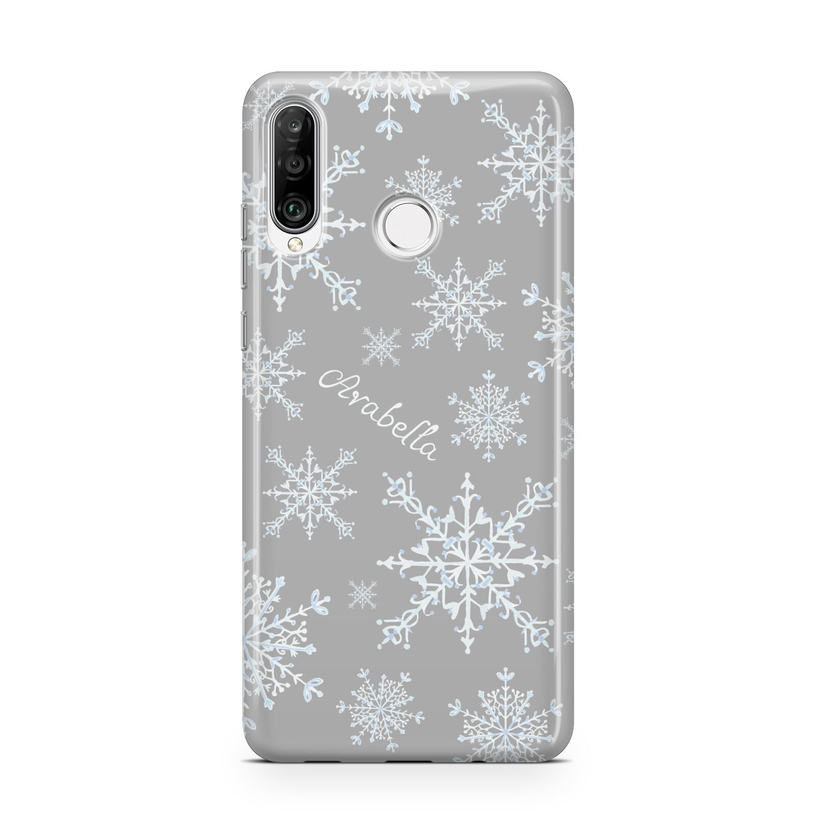 Personalised Snowflake Huawei P30 Lite Phone Case