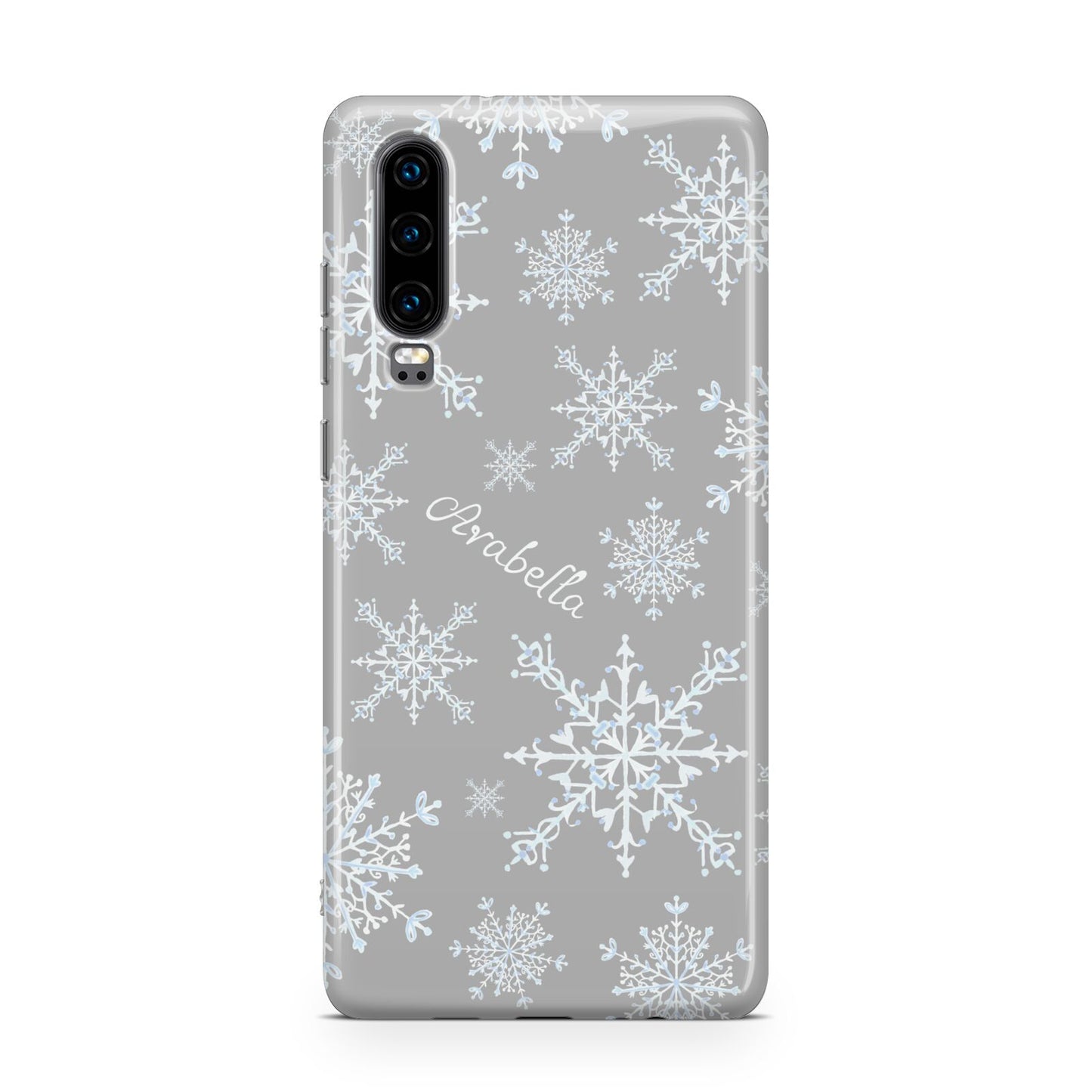 Personalised Snowflake Huawei P30 Phone Case