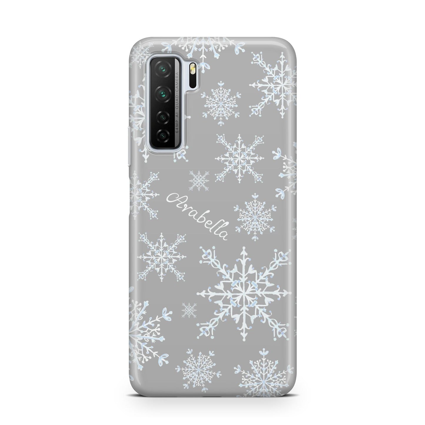 Personalised Snowflake Huawei P40 Lite 5G Phone Case