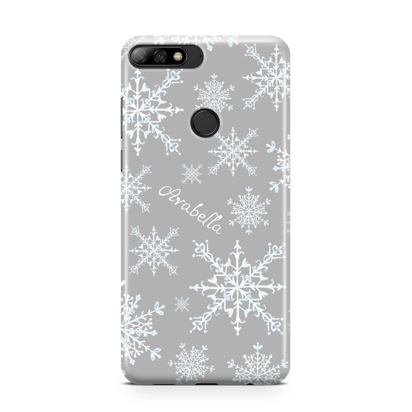 Personalised Snowflake Huawei Y7 2018