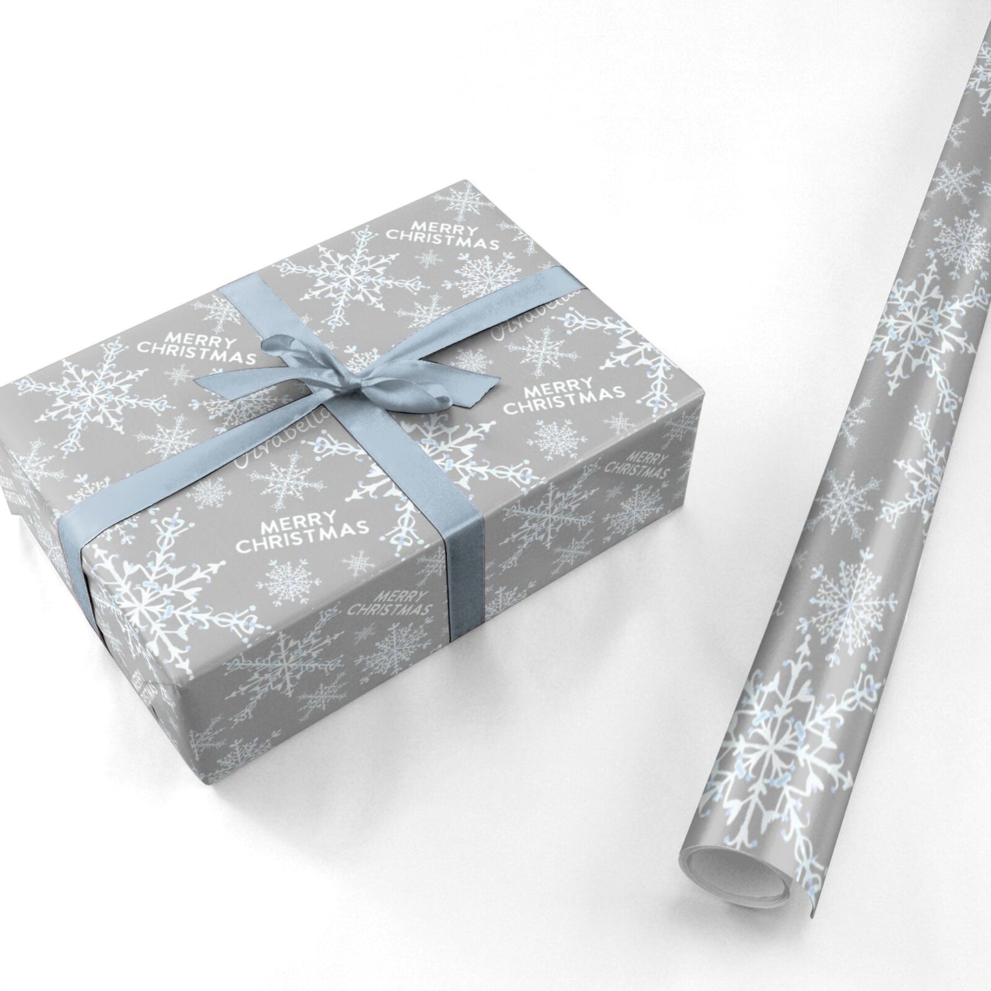 Personalised Snowflake Personalised Wrapping Paper