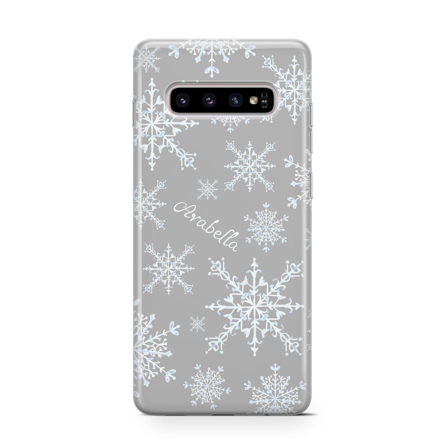 Personalised Snowflake Protective Samsung Galaxy Case