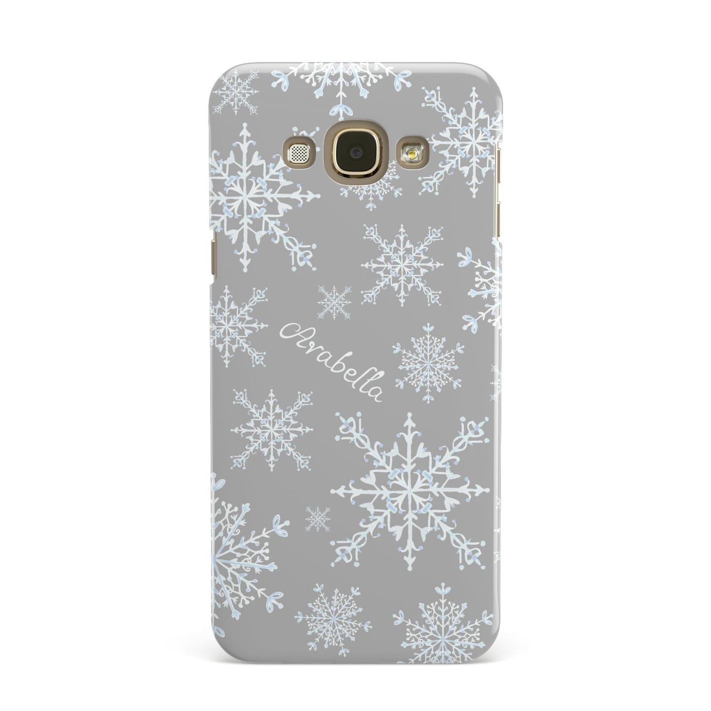 Personalised Snowflake Samsung Galaxy A8 Case