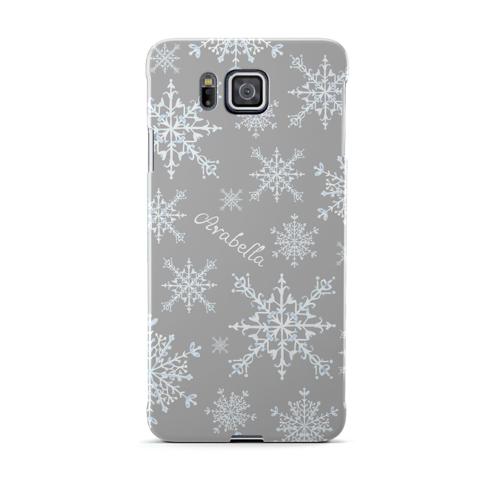 Personalised Snowflake Samsung Galaxy Alpha Case