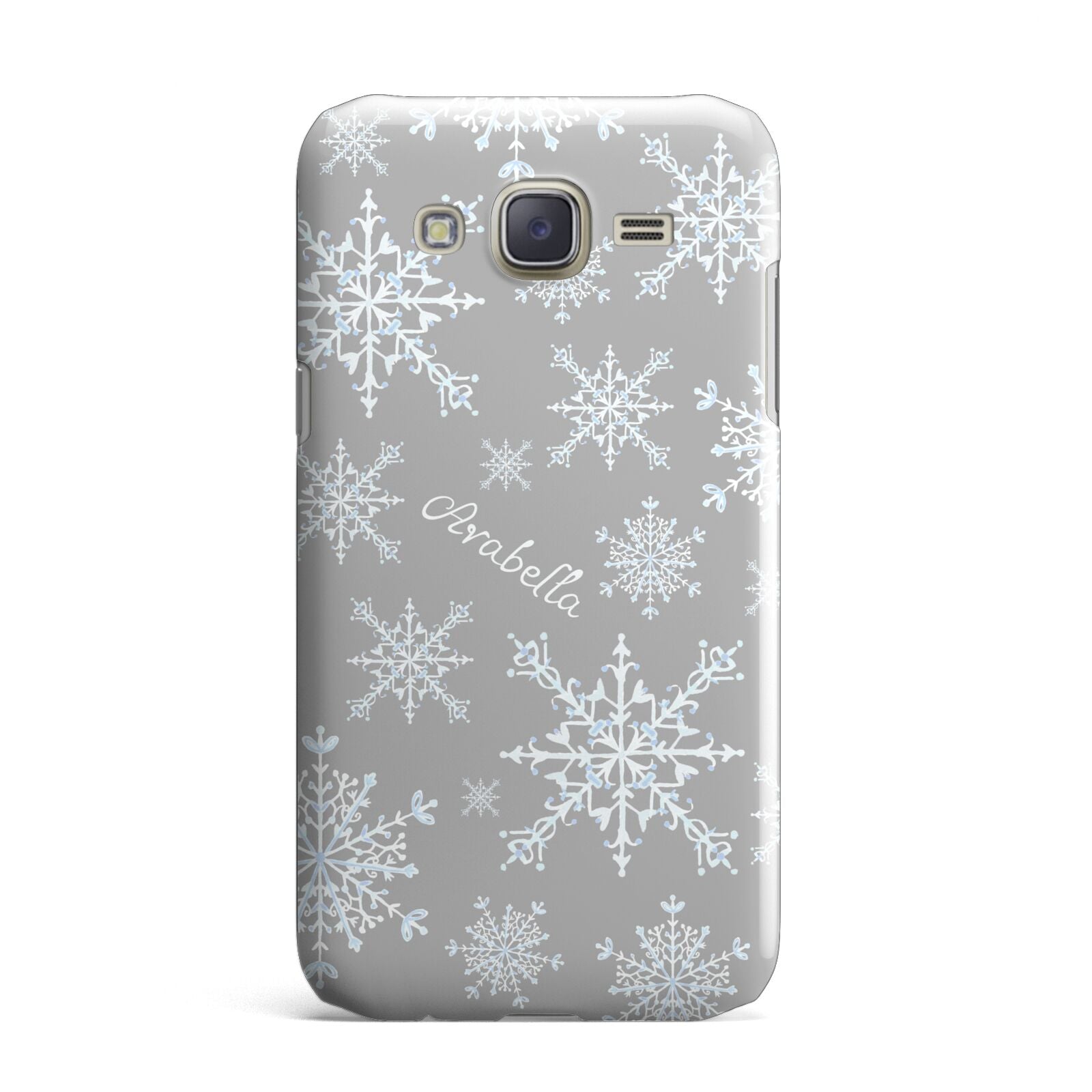 Personalised Snowflake Samsung Galaxy J7 Case