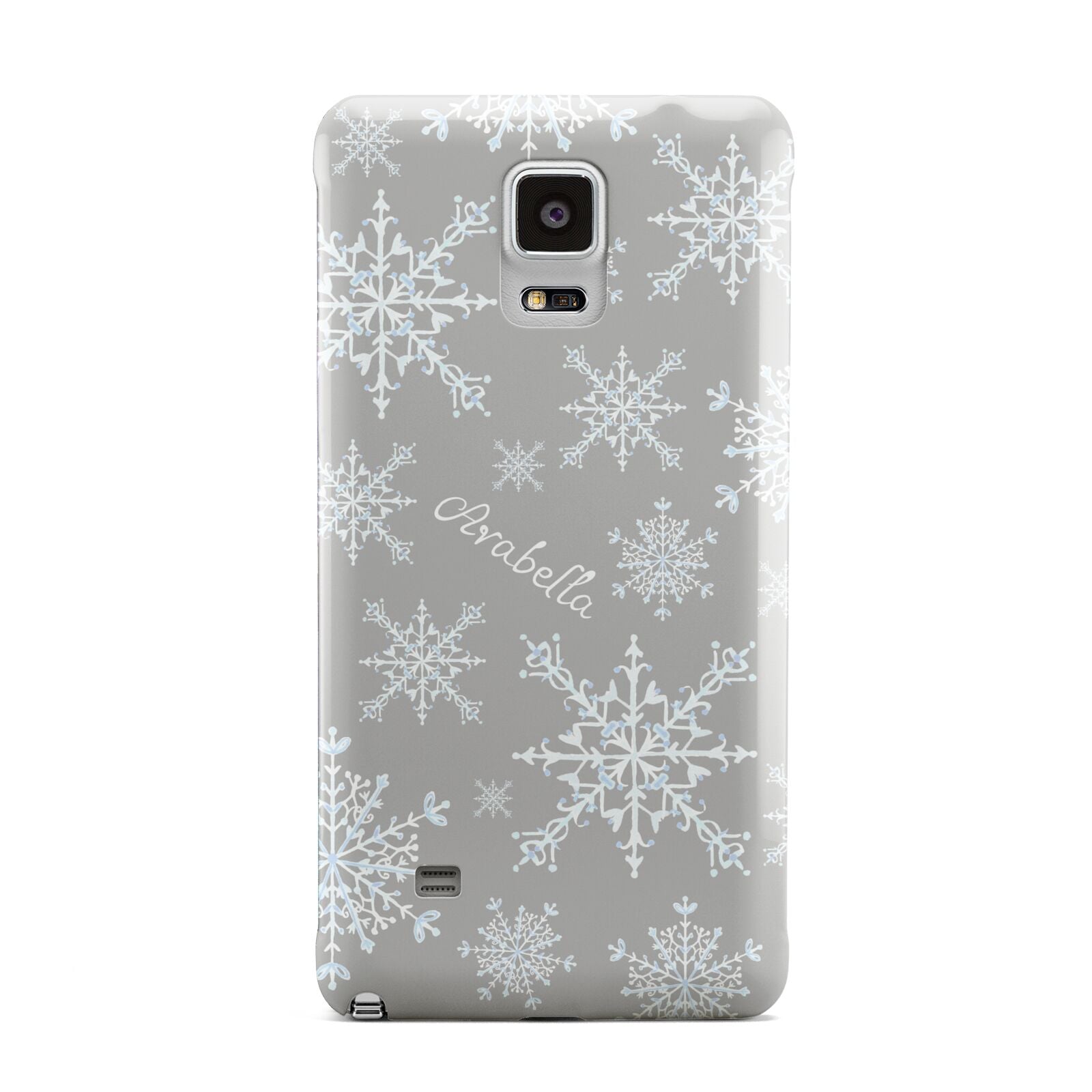 Personalised Snowflake Samsung Galaxy Note 4 Case