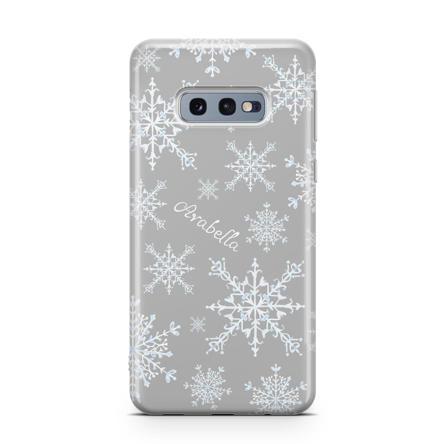 Personalised Snowflake Samsung Galaxy S10E Case