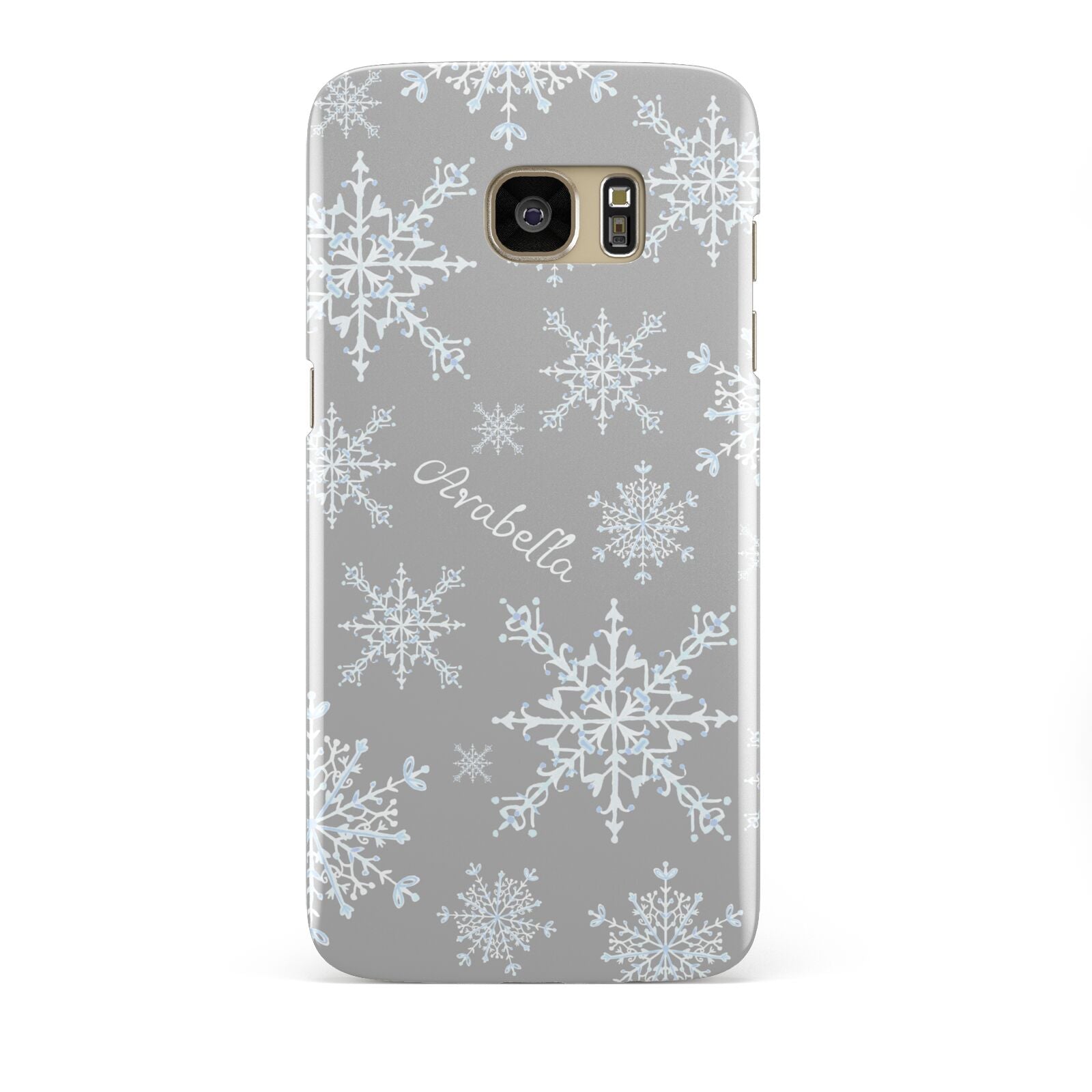 Personalised Snowflake Samsung Galaxy S7 Edge Case