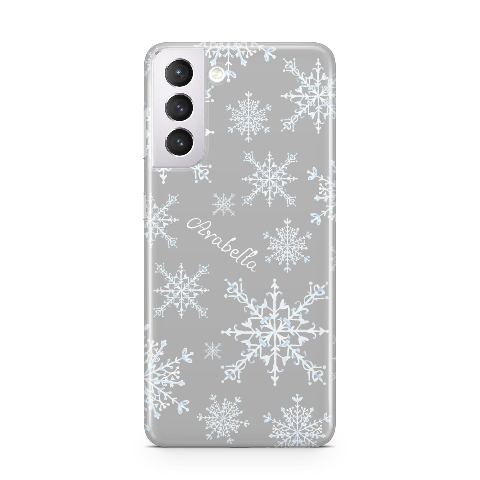 Personalised Snowflake Samsung S21 Case