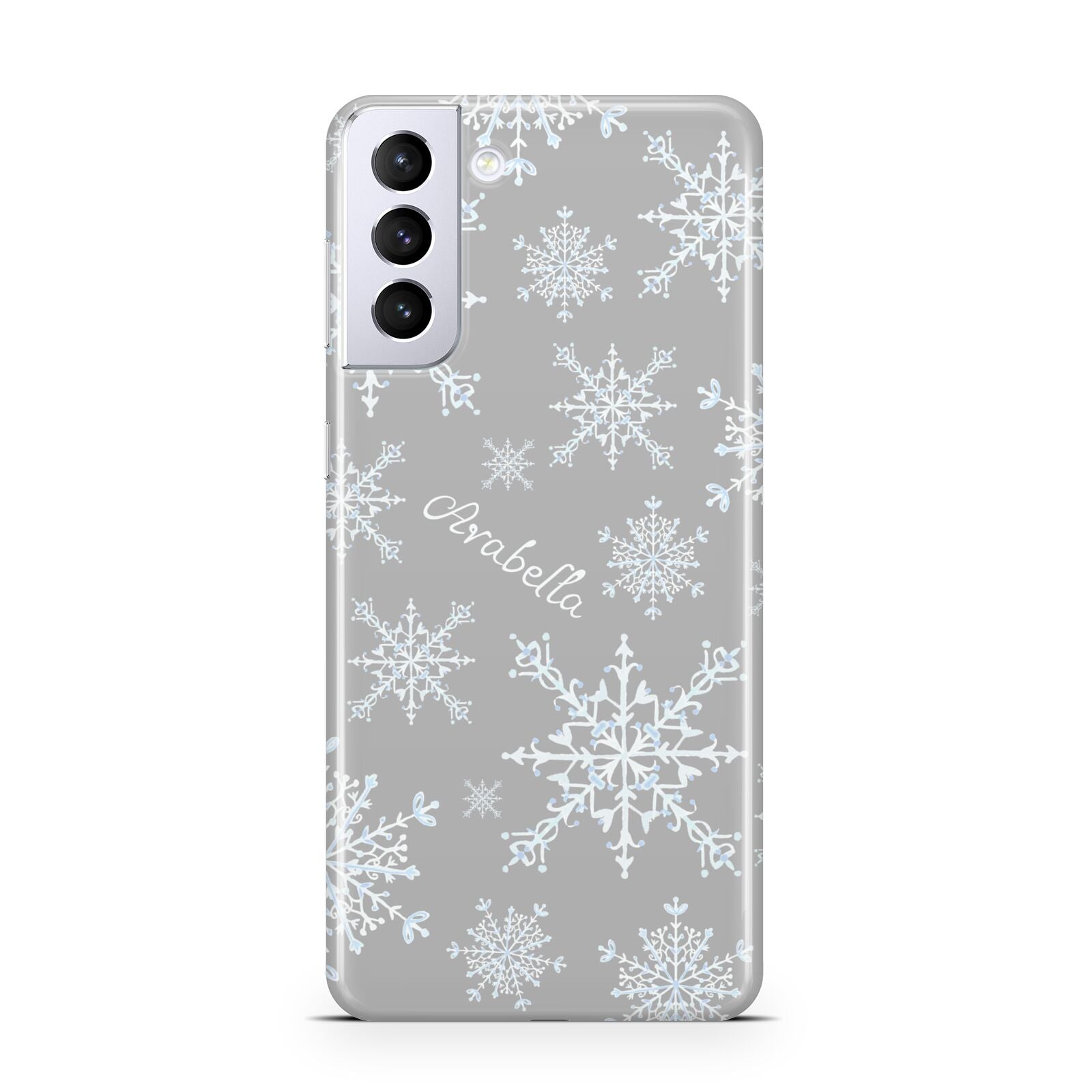 Personalised Snowflake Samsung S21 Plus Case