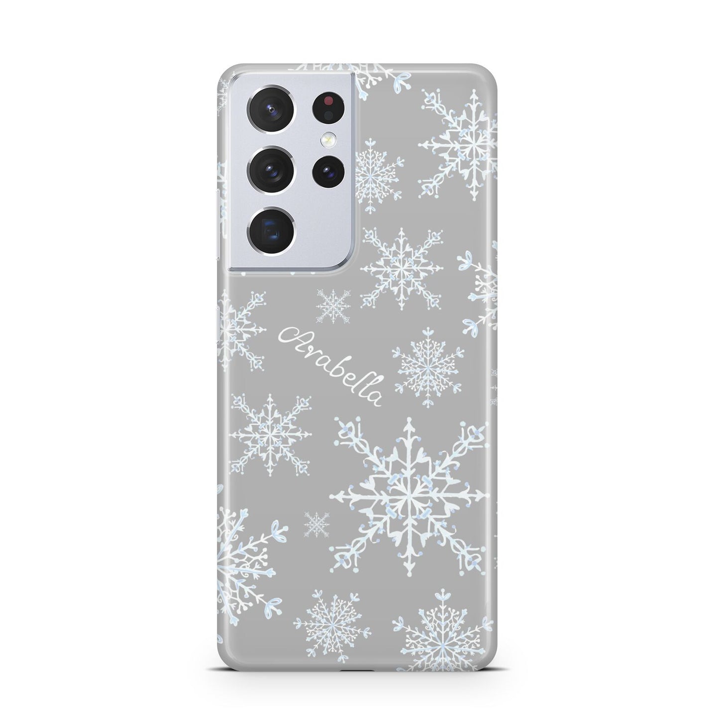 Personalised Snowflake Samsung S21 Ultra Case