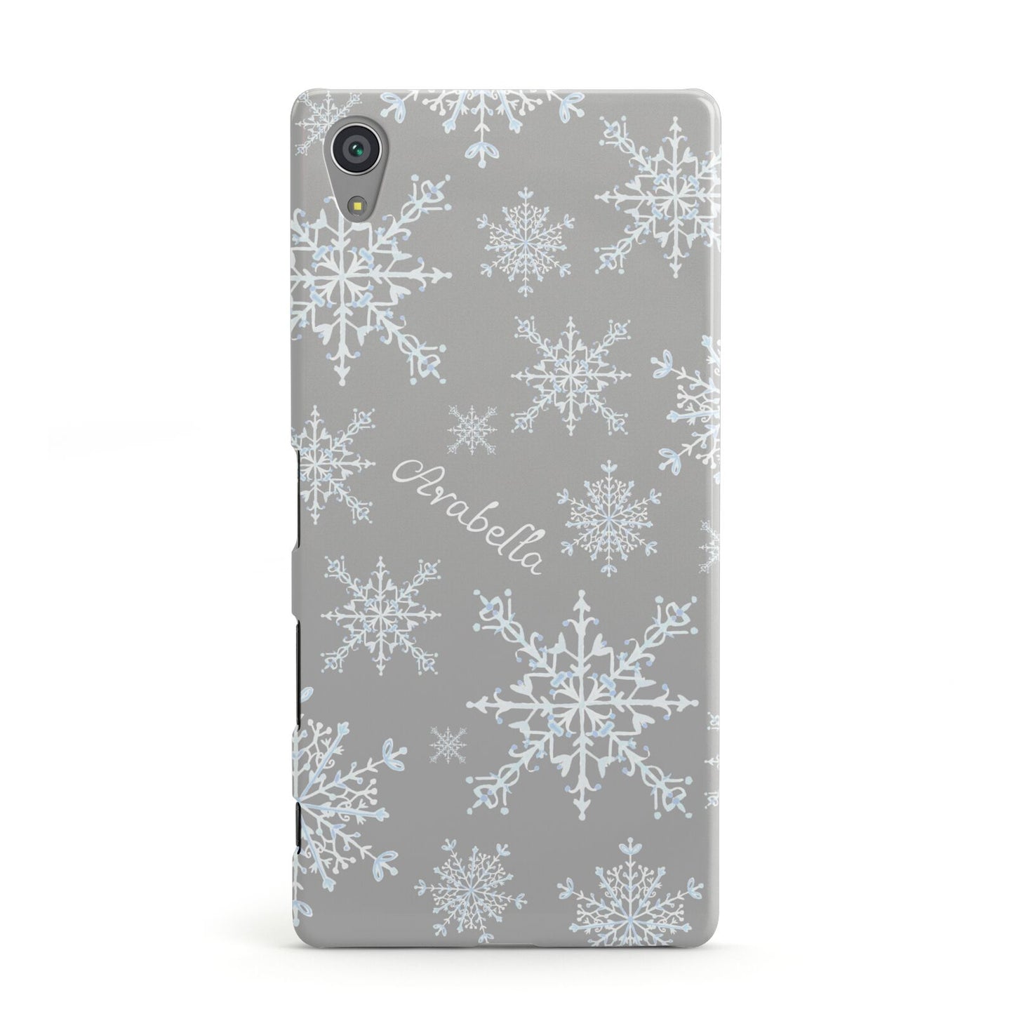 Personalised Snowflake Sony Xperia Case