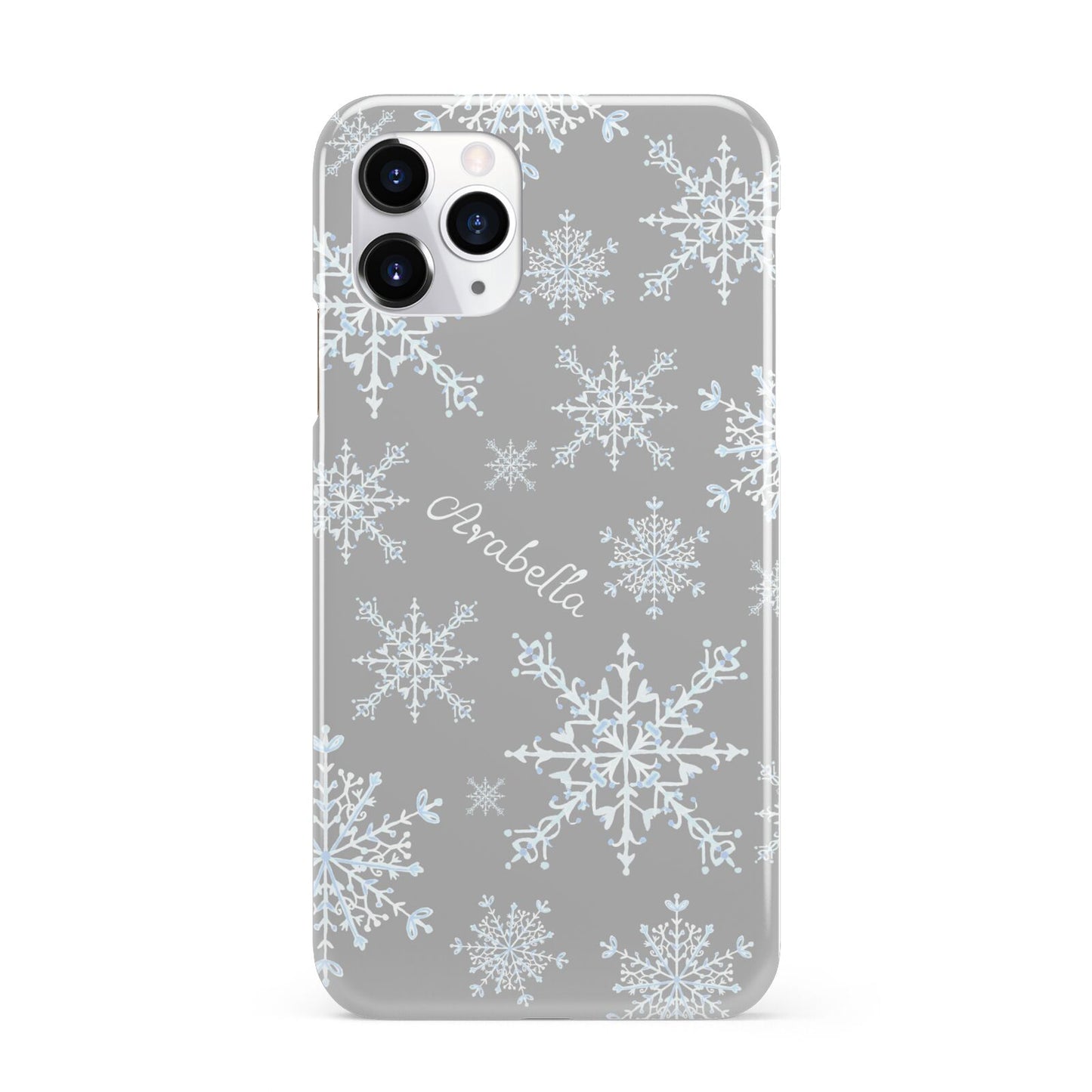 Personalised Snowflake iPhone 11 Pro 3D Snap Case