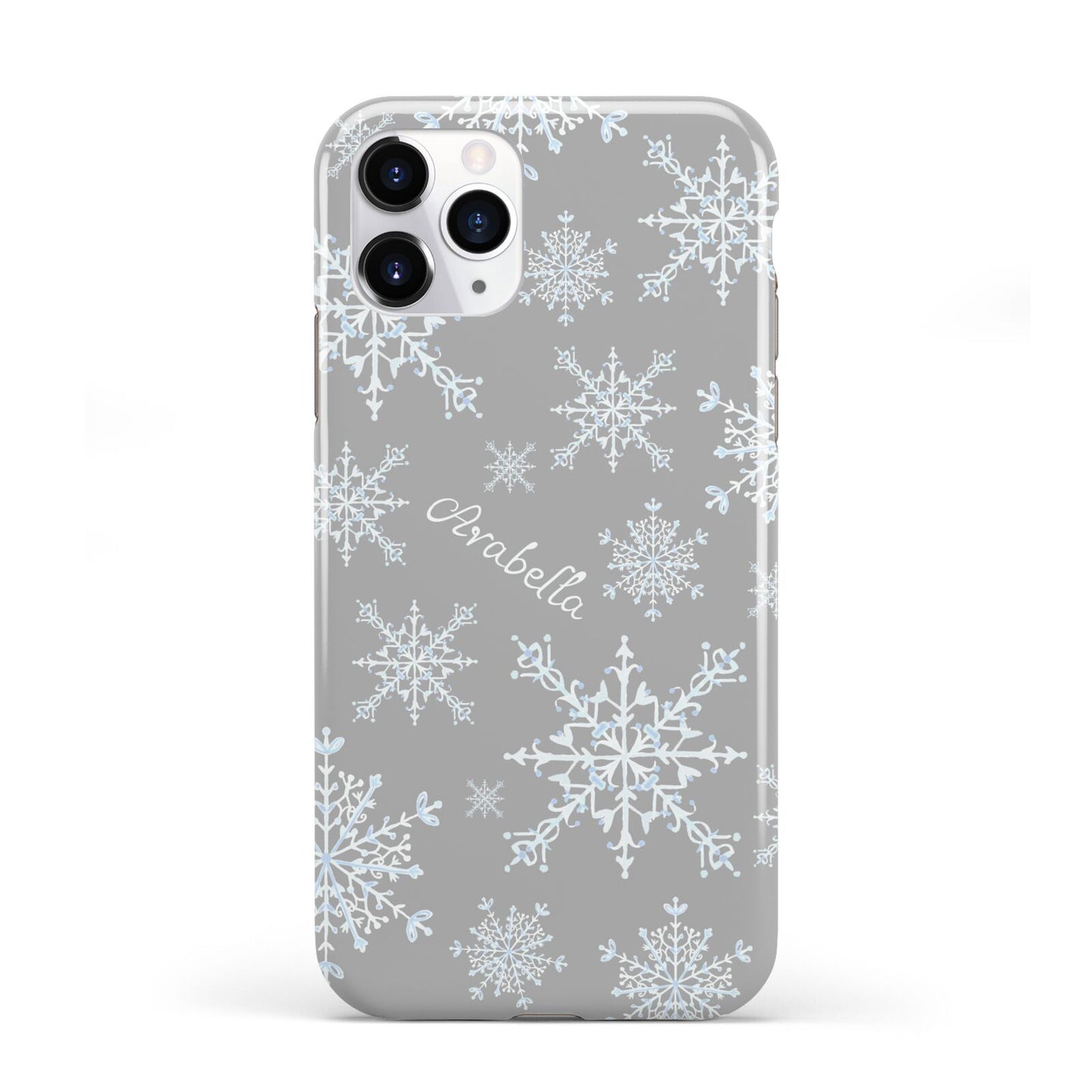 Personalised Snowflake iPhone 11 Pro 3D Tough Case