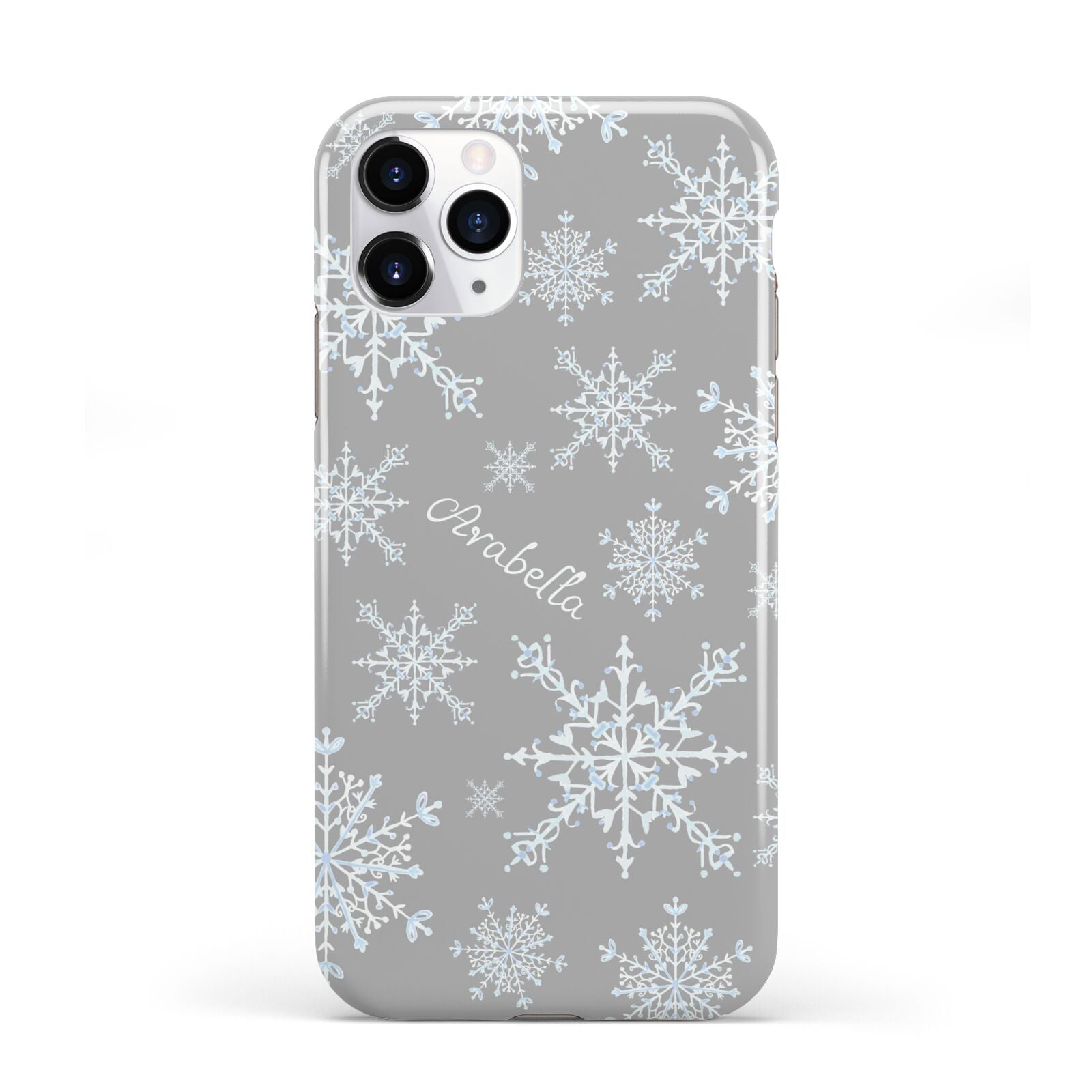 Personalised Snowflake iPhone 11 Pro 3D Tough Case