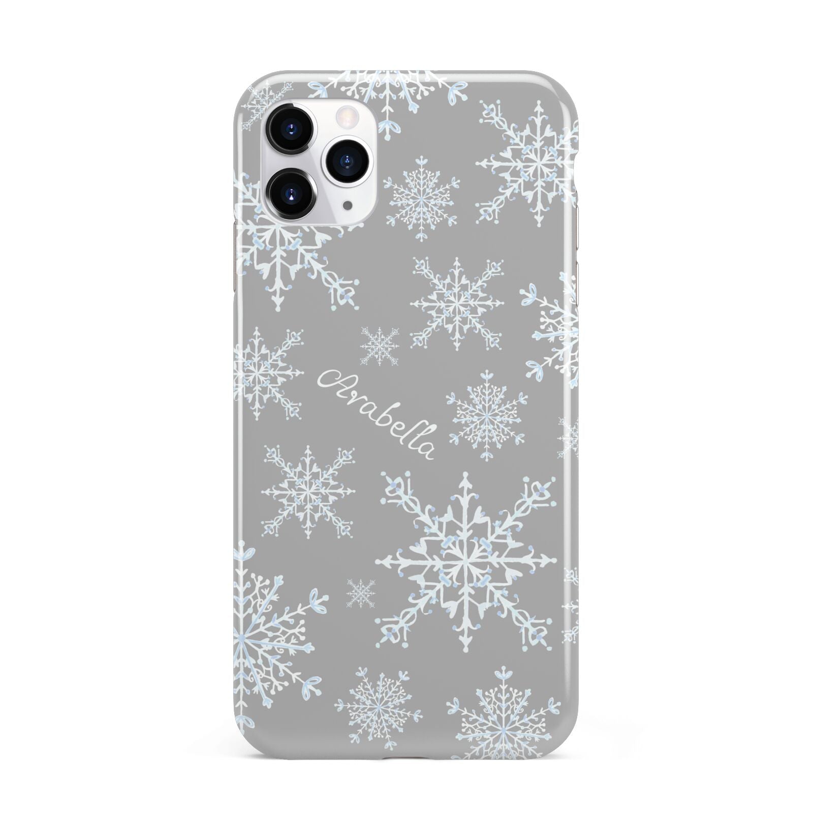 Personalised Snowflake iPhone 11 Pro Max 3D Tough Case