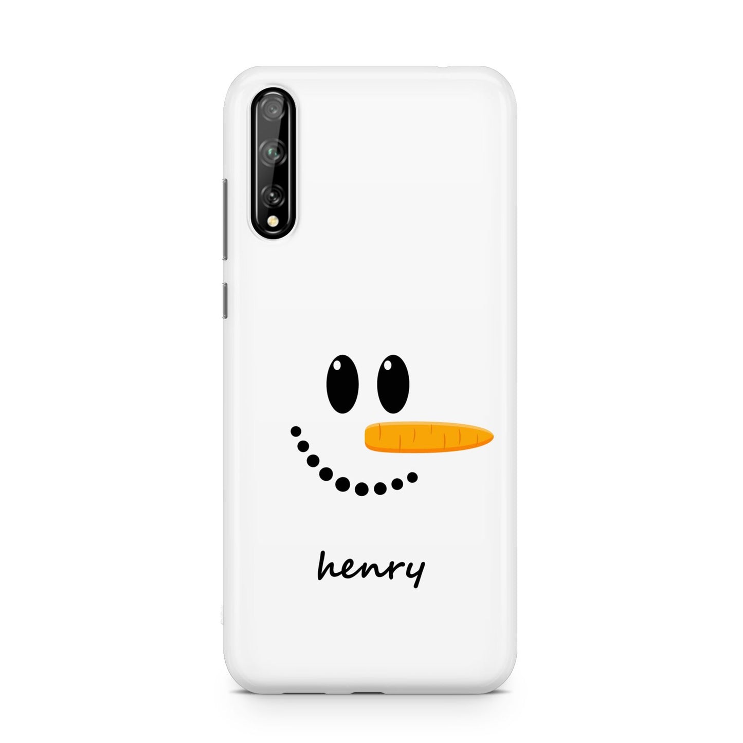 Personalised Snowman Huawei Enjoy 10s Phone Case