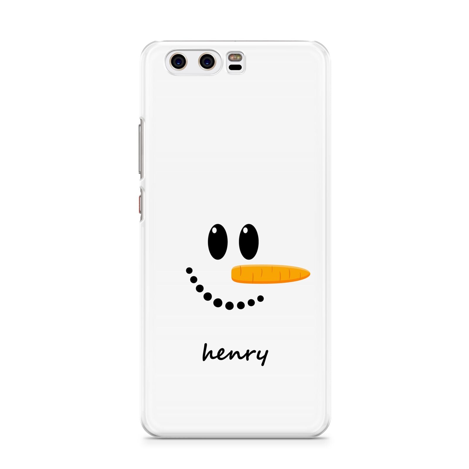 Personalised Snowman Huawei P10 Phone Case