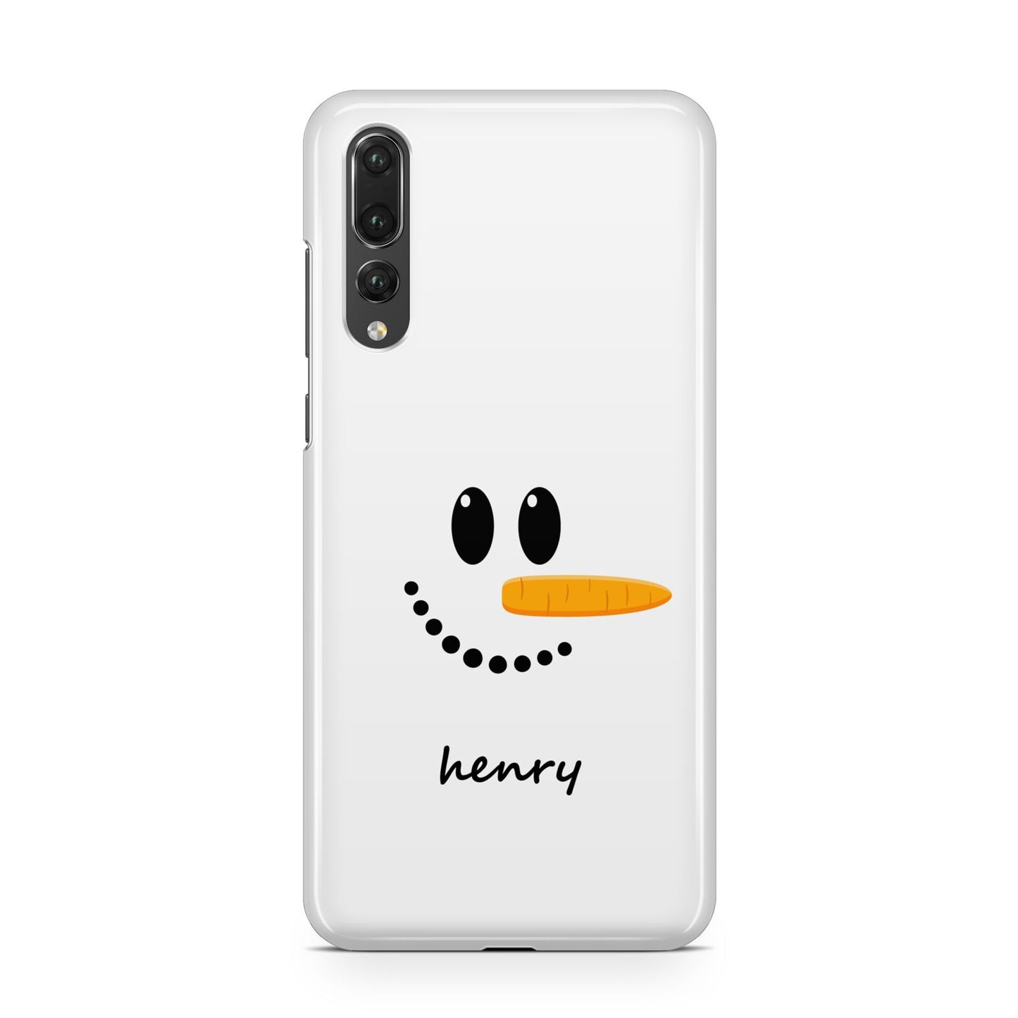 Personalised Snowman Huawei P20 Pro Phone Case