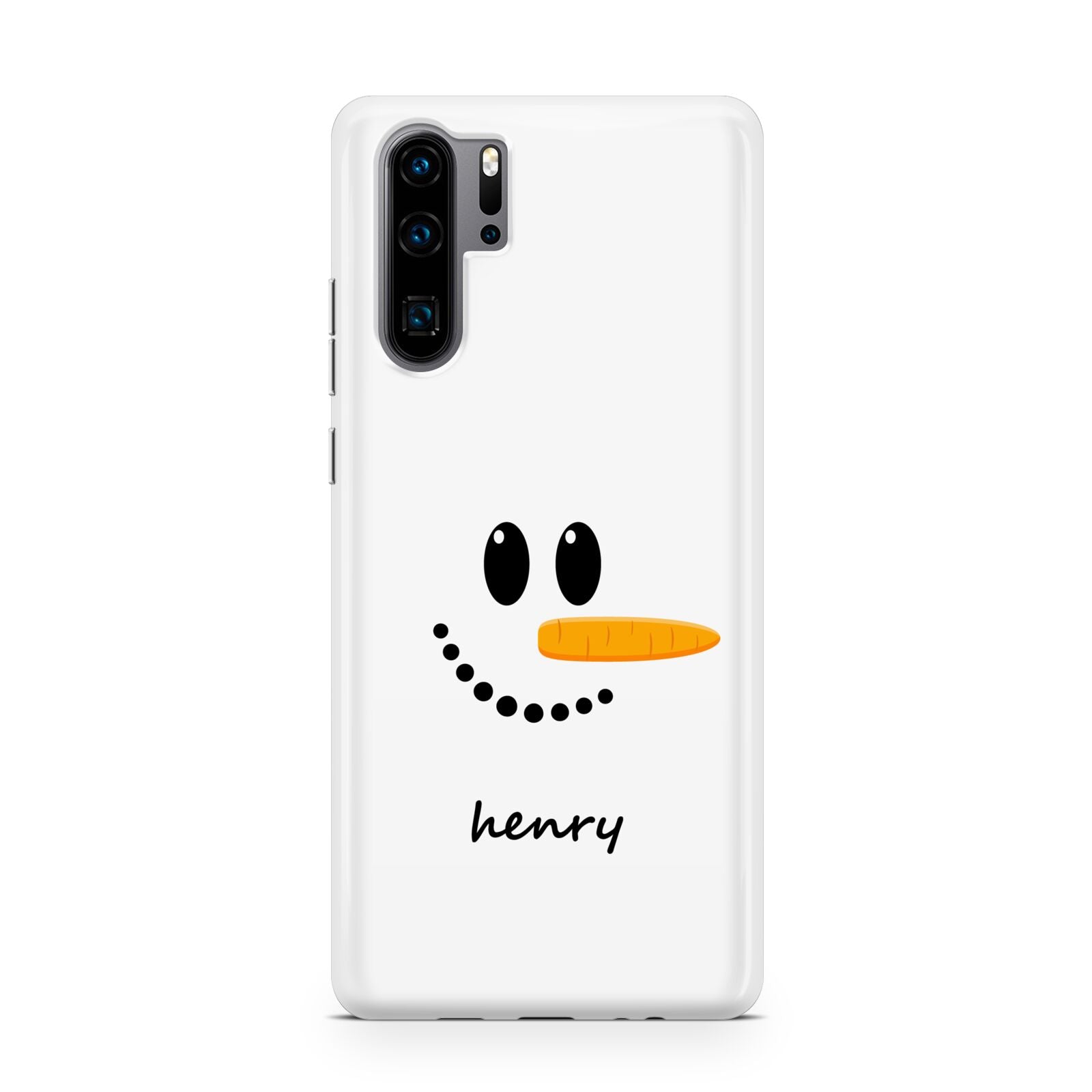 Personalised Snowman Huawei P30 Pro Phone Case