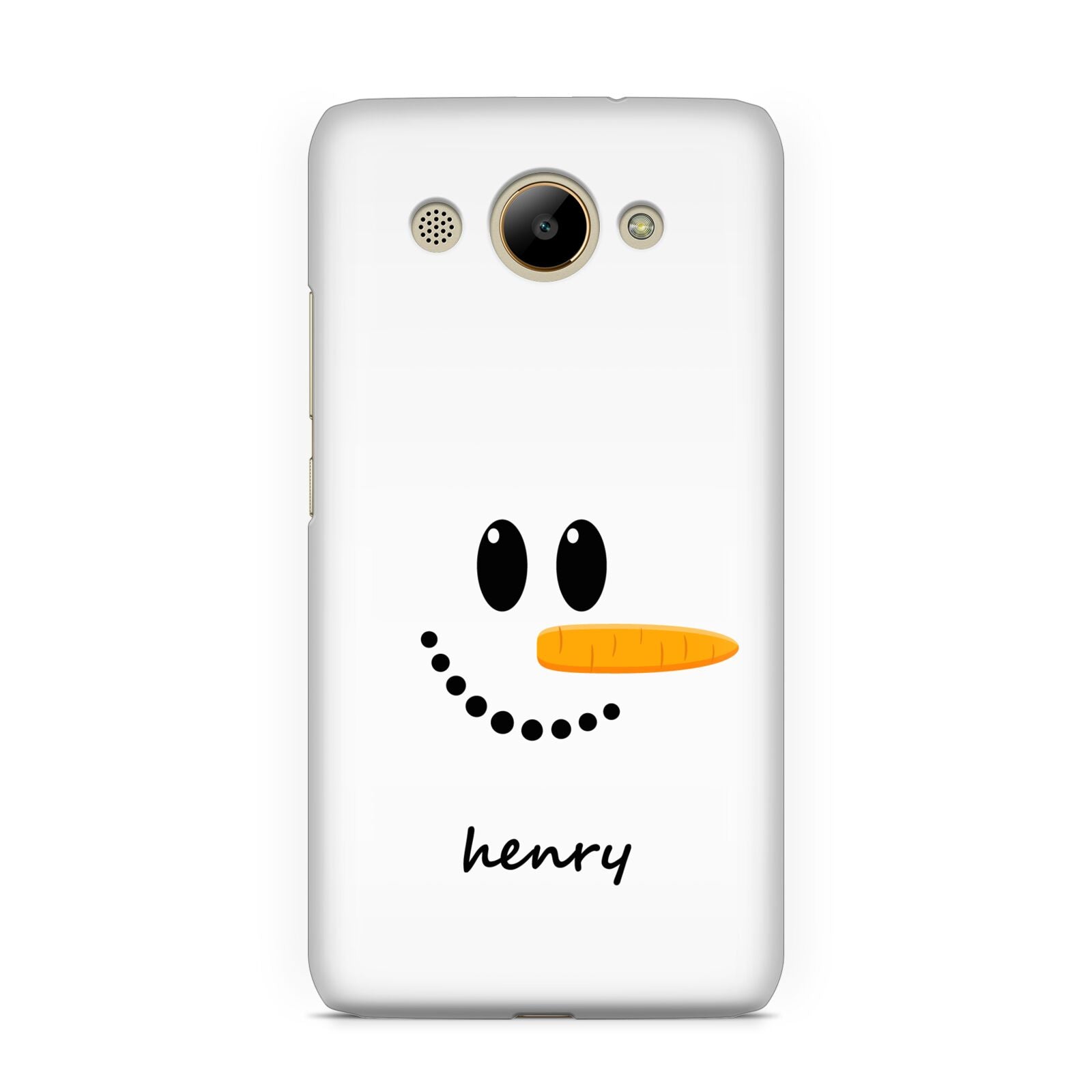 Personalised Snowman Huawei Y3 2017