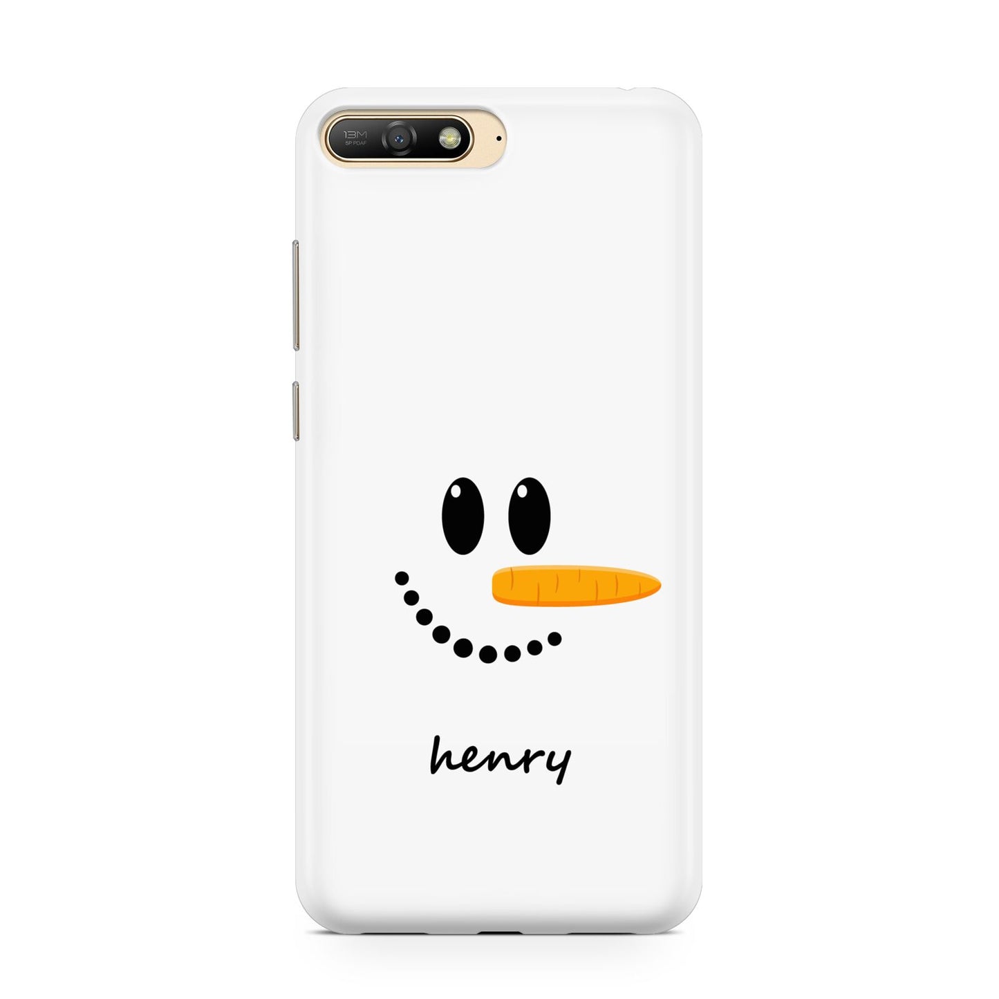 Personalised Snowman Huawei Y6 2018