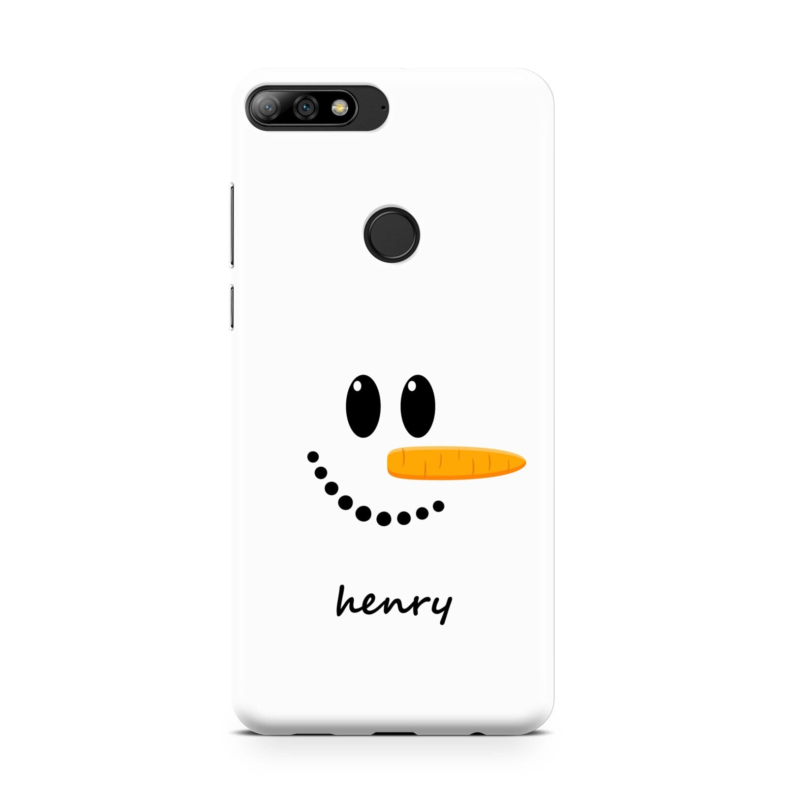 Personalised Snowman Huawei Y7 2018