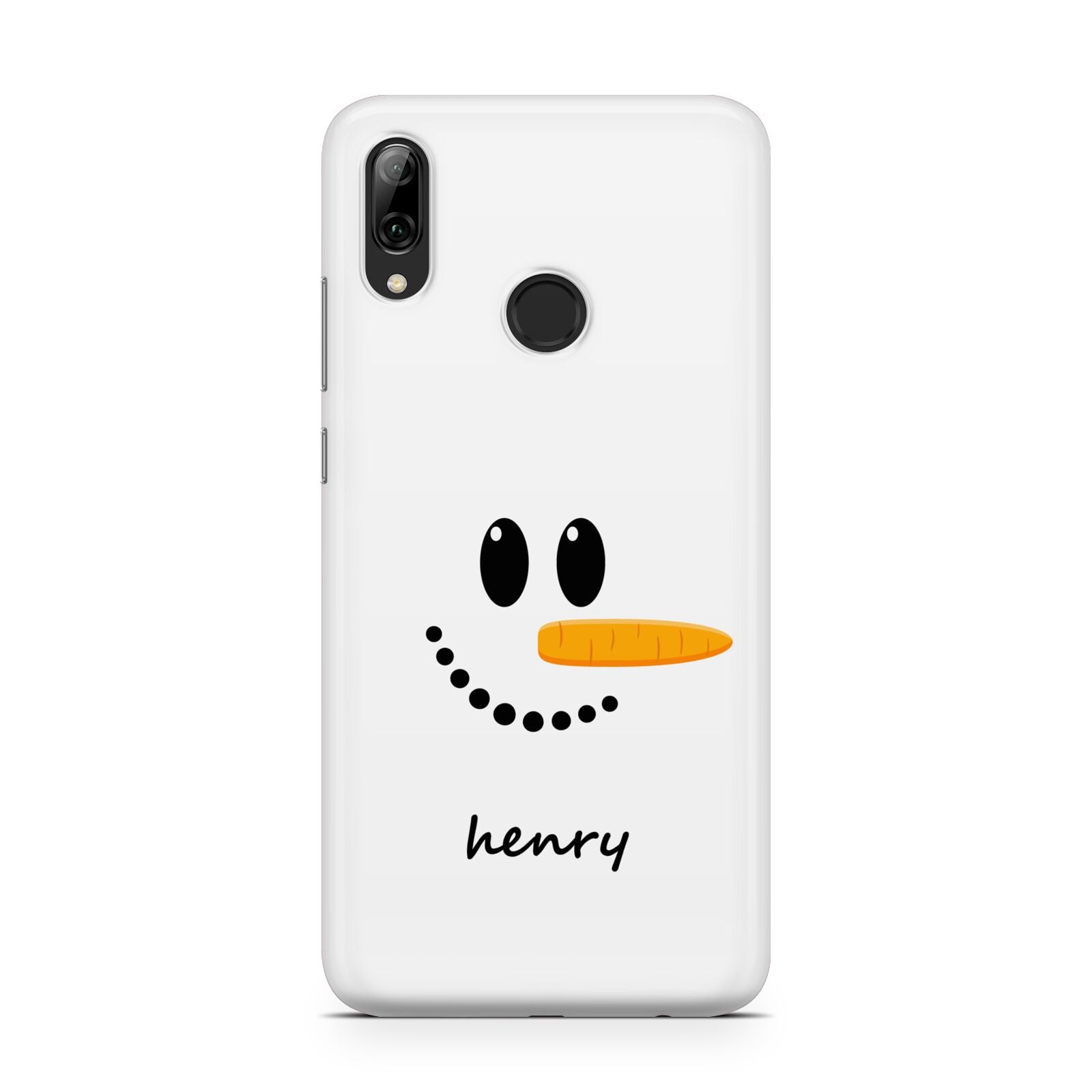 Personalised Snowman Huawei Y7 2019