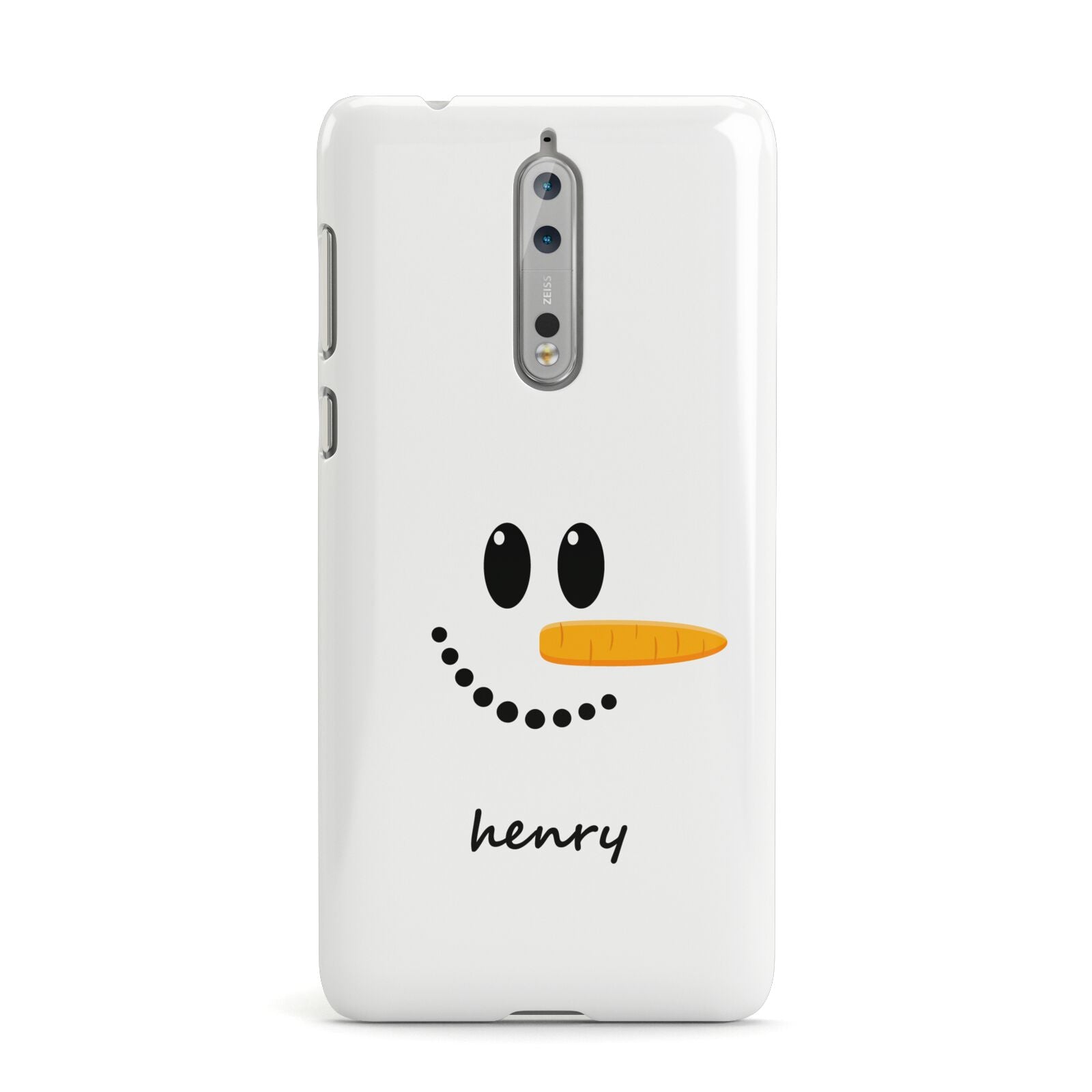 Personalised Snowman Nokia Case