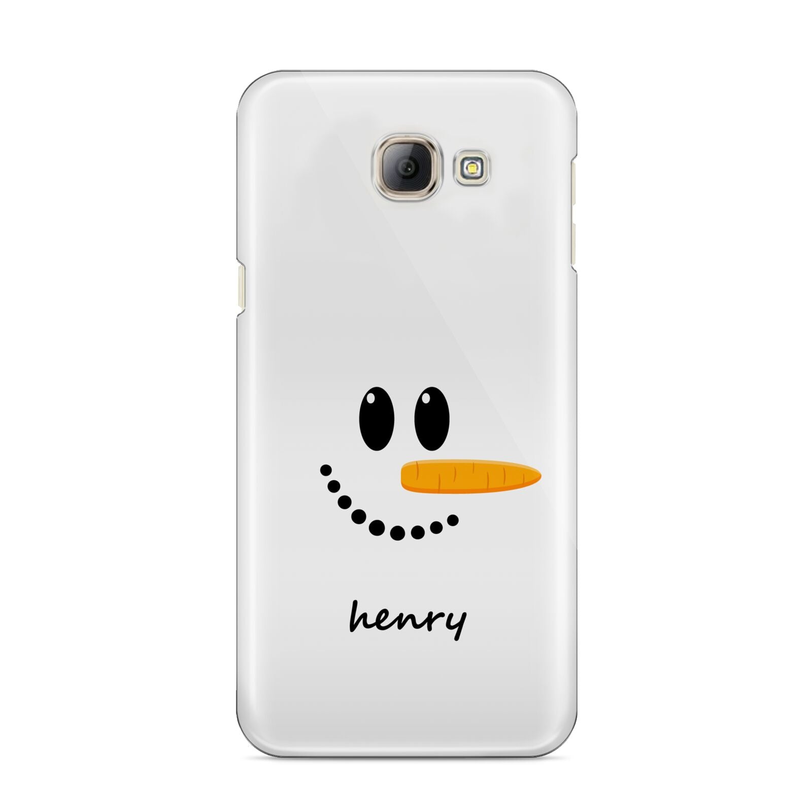 Personalised Snowman Samsung Galaxy A8 2016 Case